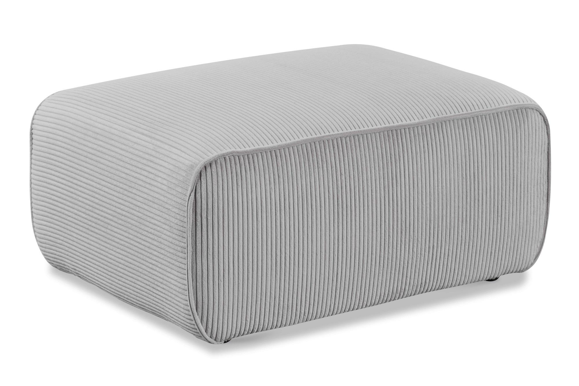 andas Polsterhocker »Noord 92/66 cm«, mit Kedernaht, schöne Serienergänzung