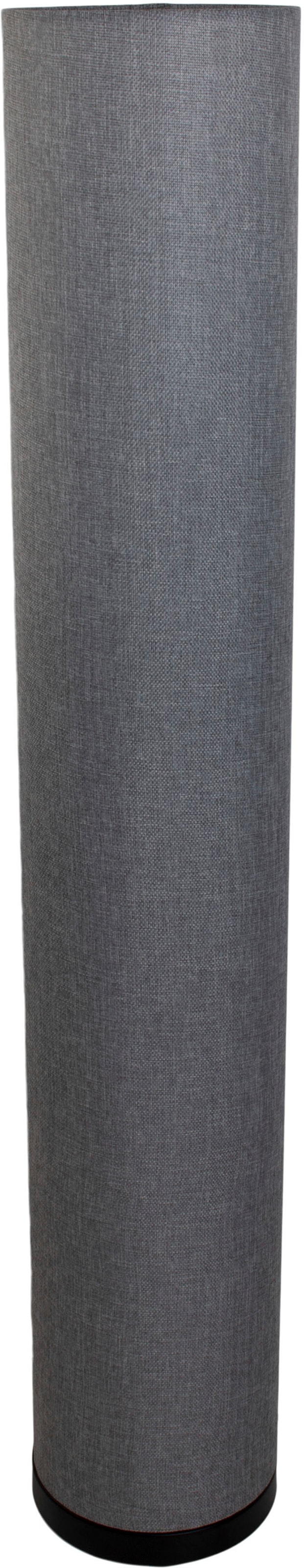 näve Stehlampe »Beate«, 3 flammig, Leuchtmittel E27 | ohne Leuchtmittel, Metall/Textil, exkl. 3x E27 max. 40W, Höhe: 110cm, Farbe: grau