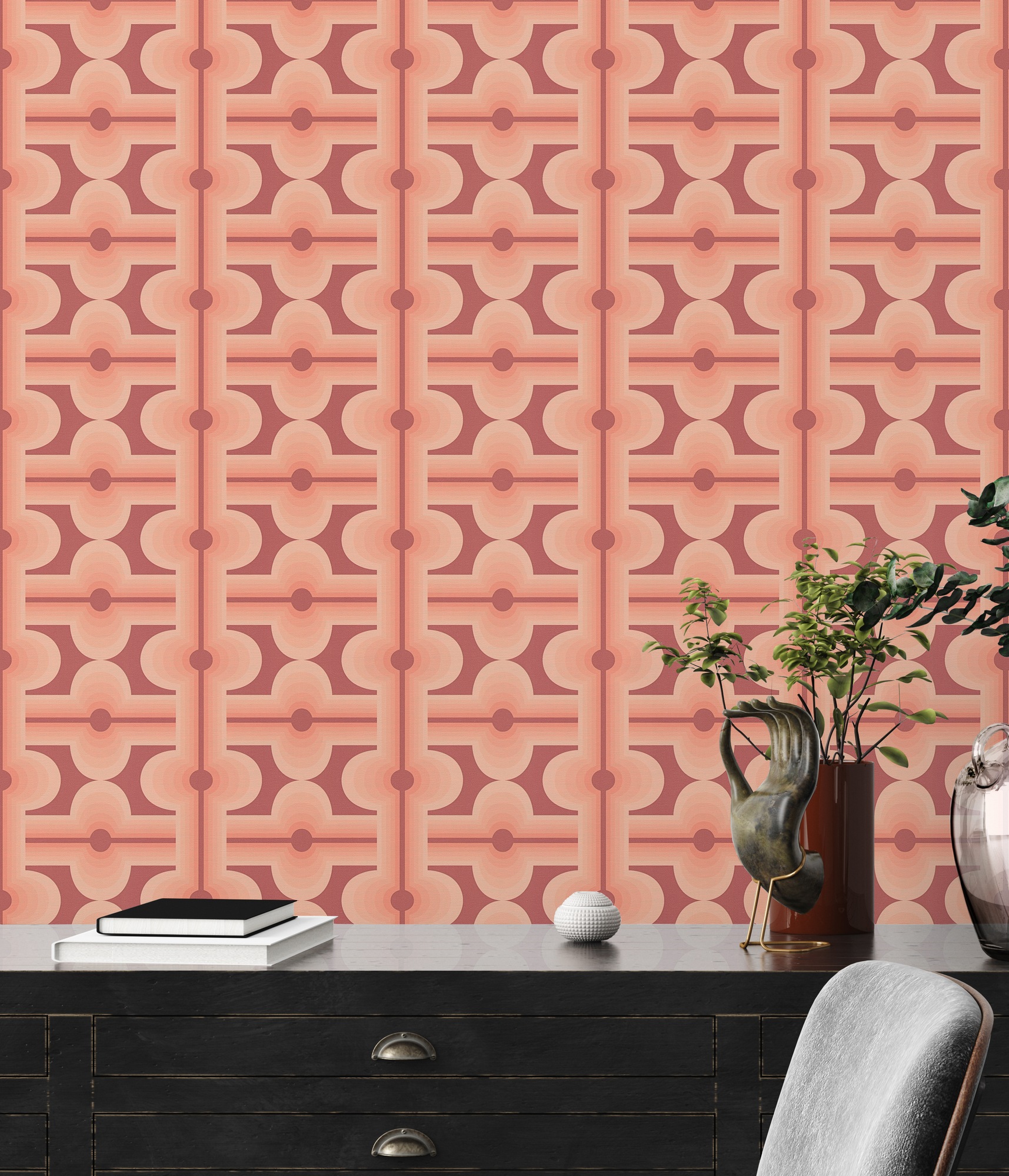 A.S. Création Vliestapete »Retro Chic 3D-Tapete Mustertapete Vintage 3D«, matt, Vliestapete Kacheln für Schlafzimmer Küche Wohnzimmer 3D Design modern