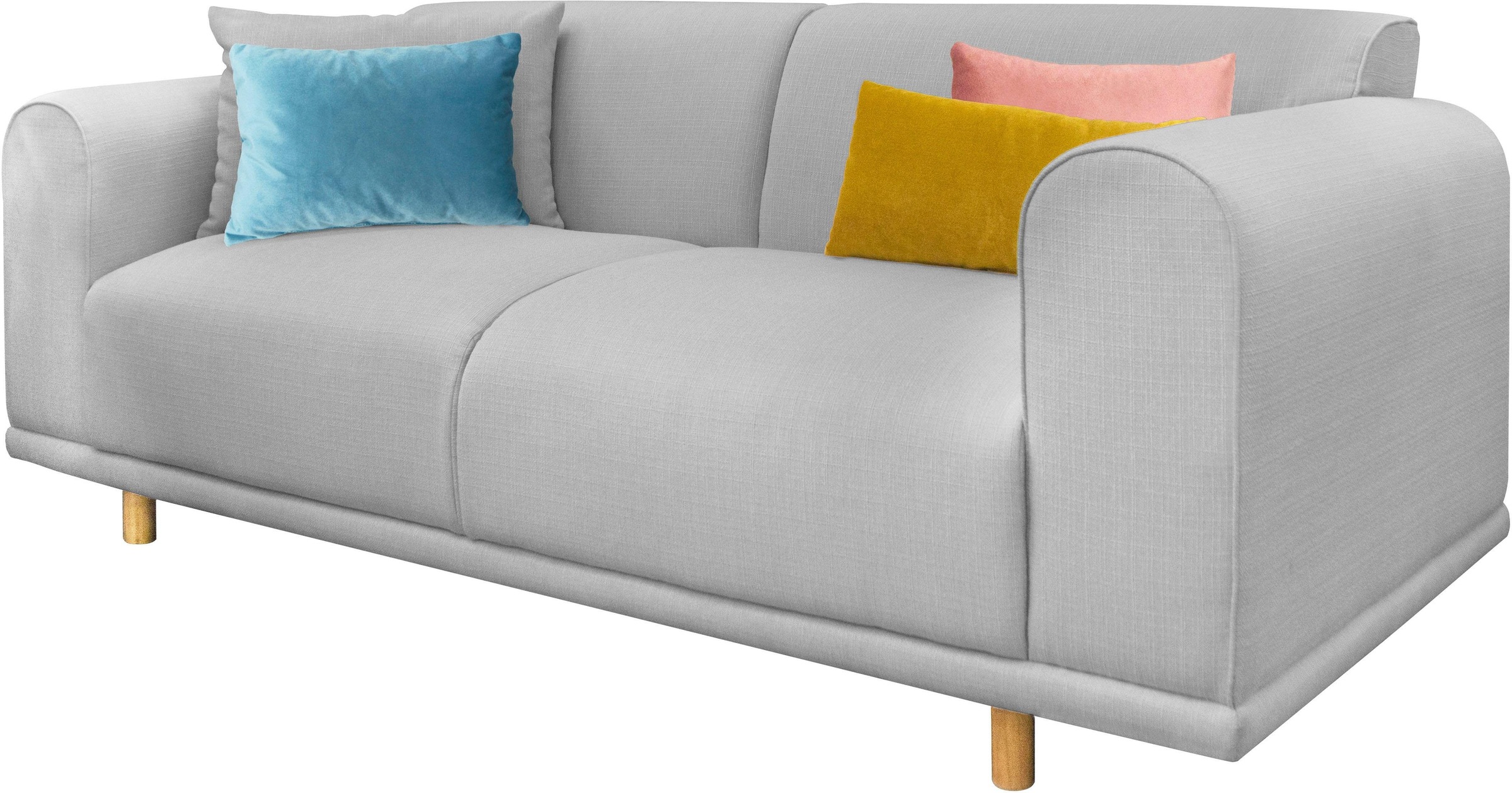 andas 2-Sitzer »Maroon«, in skandinavischem Design, mit losen Kissen
