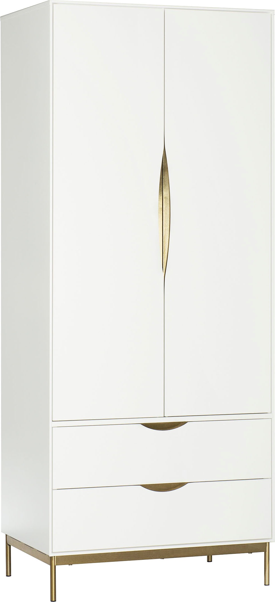 andas Kleiderschrank »KOBE« Schöne Griffe, viel Stauraum, Breite 80 cm, FSC günstig online kaufen
