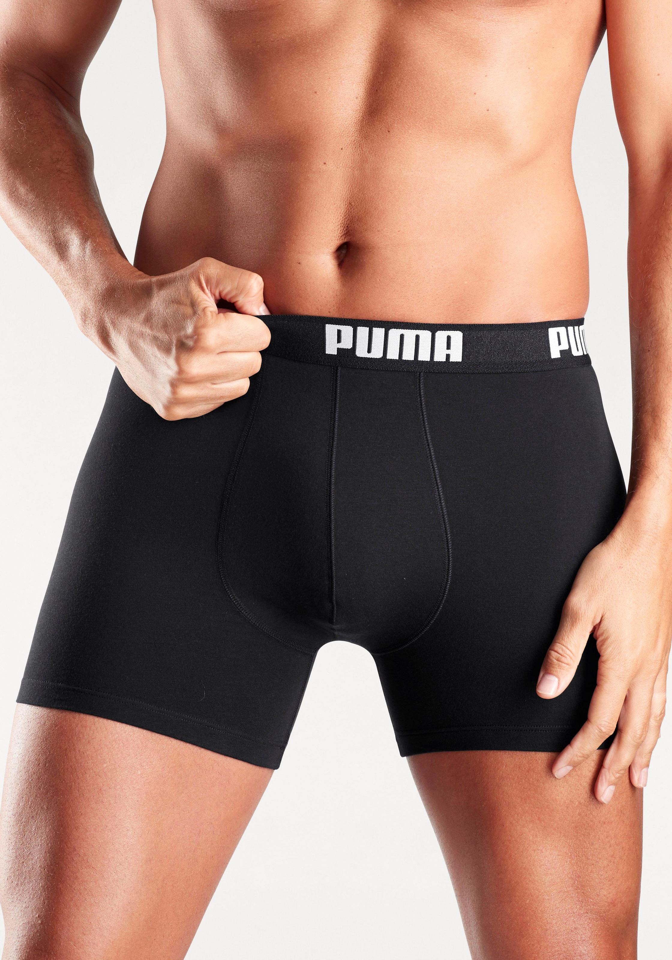 PUMA Boxer Packung, 3er-Pack, mit Marken-Logo im Bund günstig online kaufen