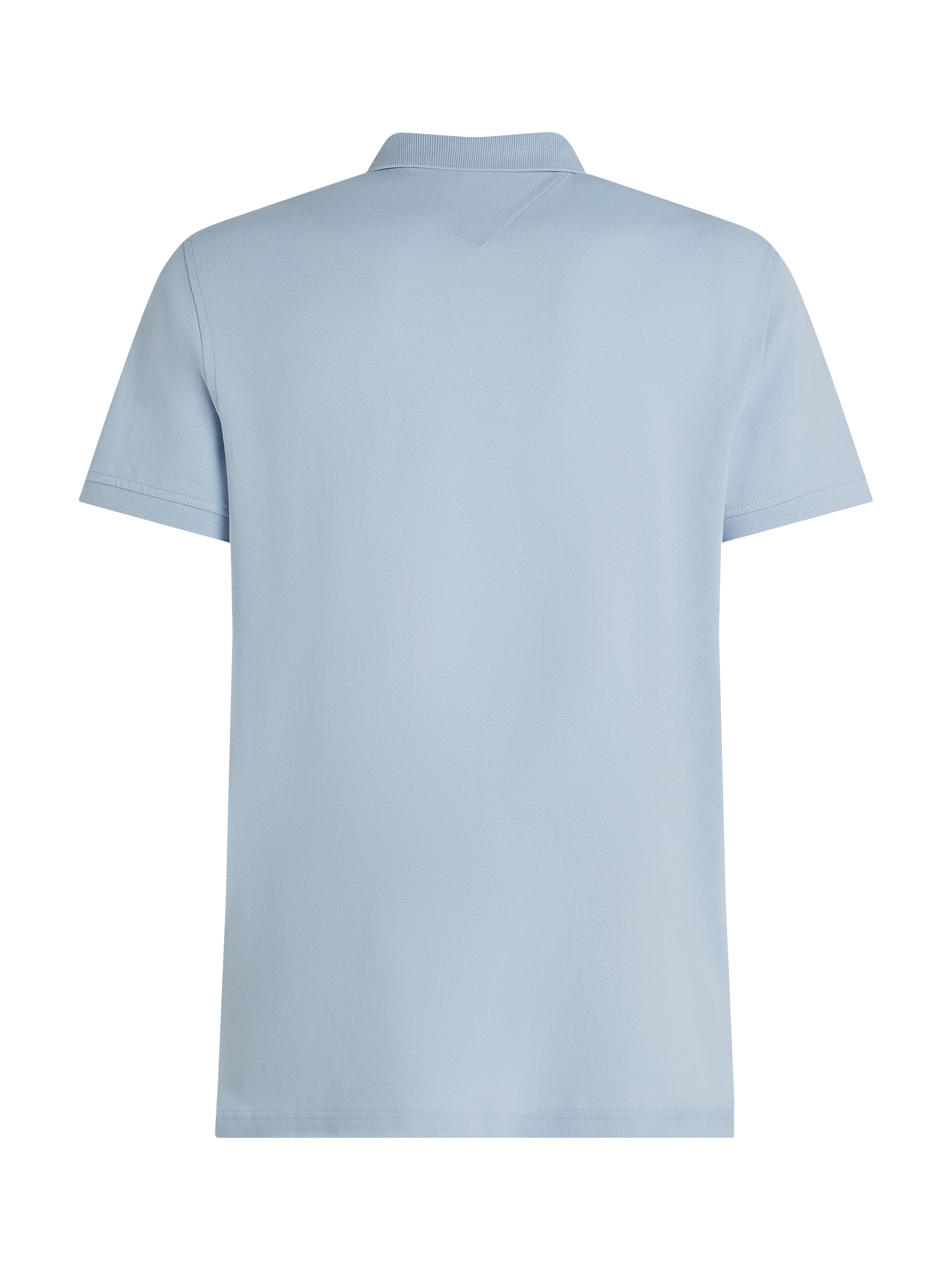Tommy Hilfiger Poloshirt »1985 REGULAR POLO mit Kontraststreifen und Knopfleiste«, unifarben, sportlich, regular fit, Baumwollmix, Polokragen