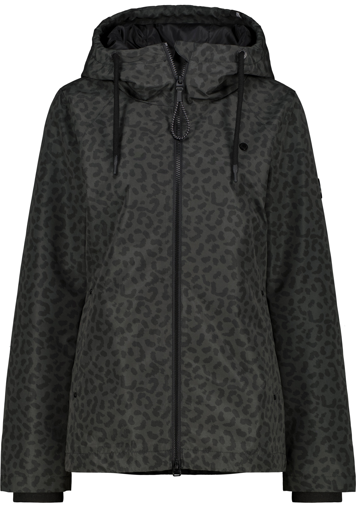 Alife & Kickin Outdoorjacke »LILOUAKB« mit Kapuze aus Polyester, wasserabweisend, normale Passform, mit Reißverschluss