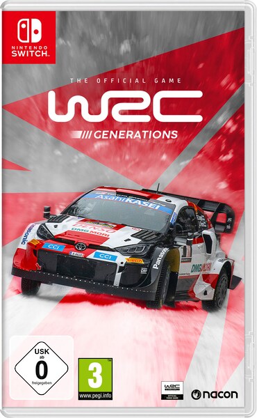 Spielesoftware »WRC Generations«, Nintendo Switch