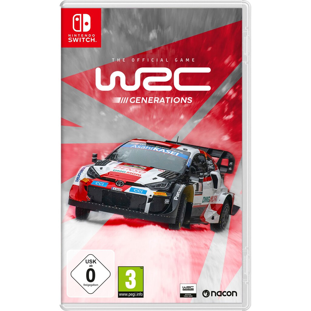 Spielesoftware »WRC Generations«, Nintendo Switch