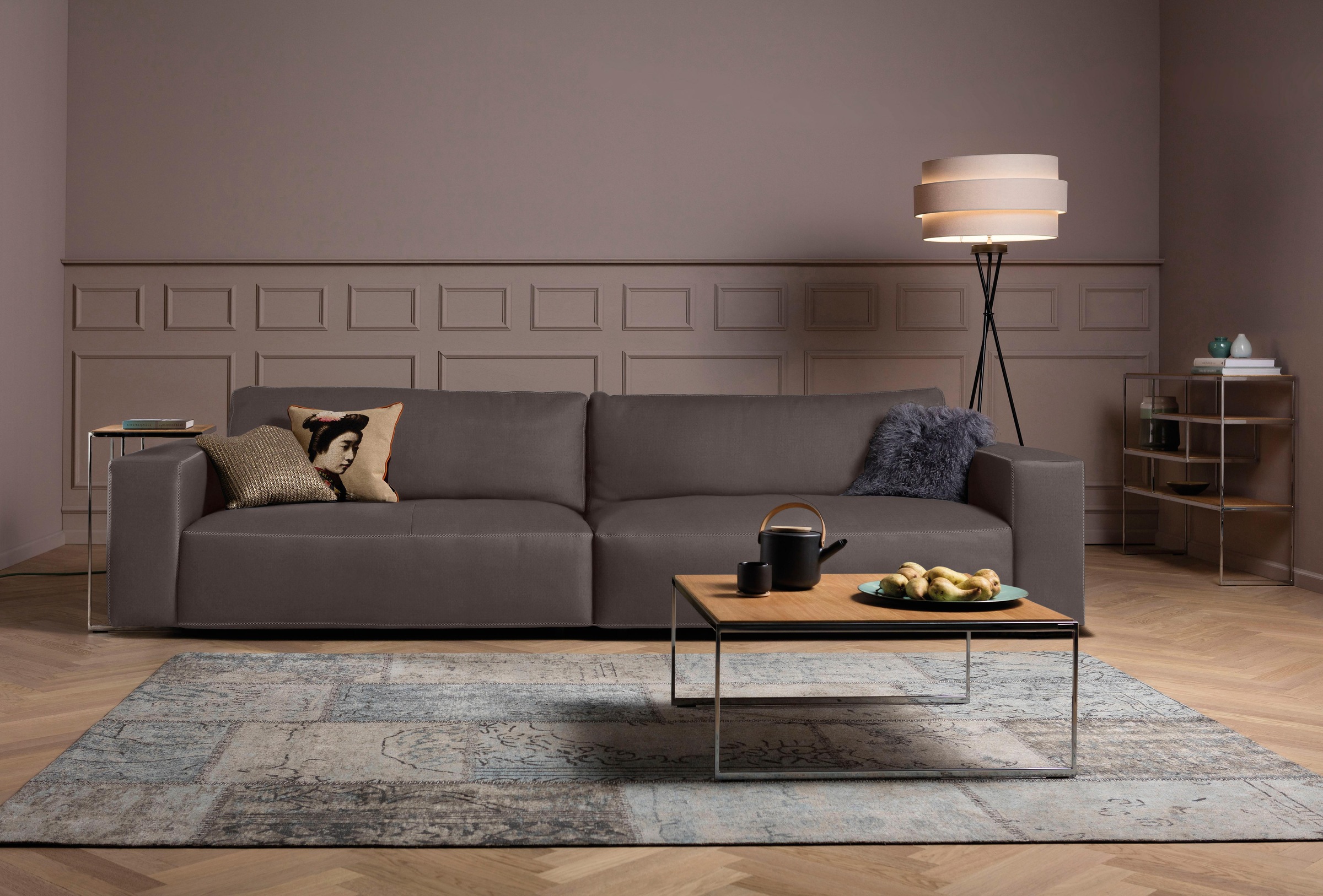 Musterring Big-Sofa »LUCIA«, in vielen Qualitäten und 4 unterschiedlichen N günstig online kaufen