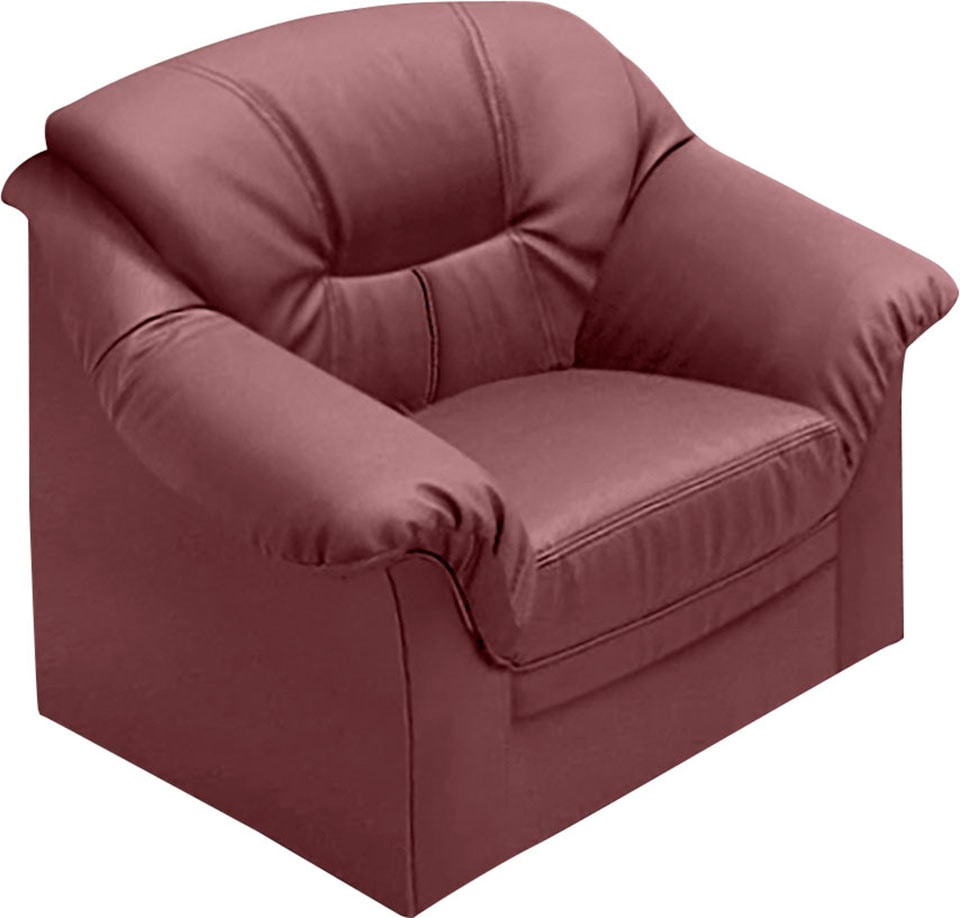 DOMO collection Sessel »Montana Kunstleder-Bezug, zeitlos und elegant« günstig online kaufen