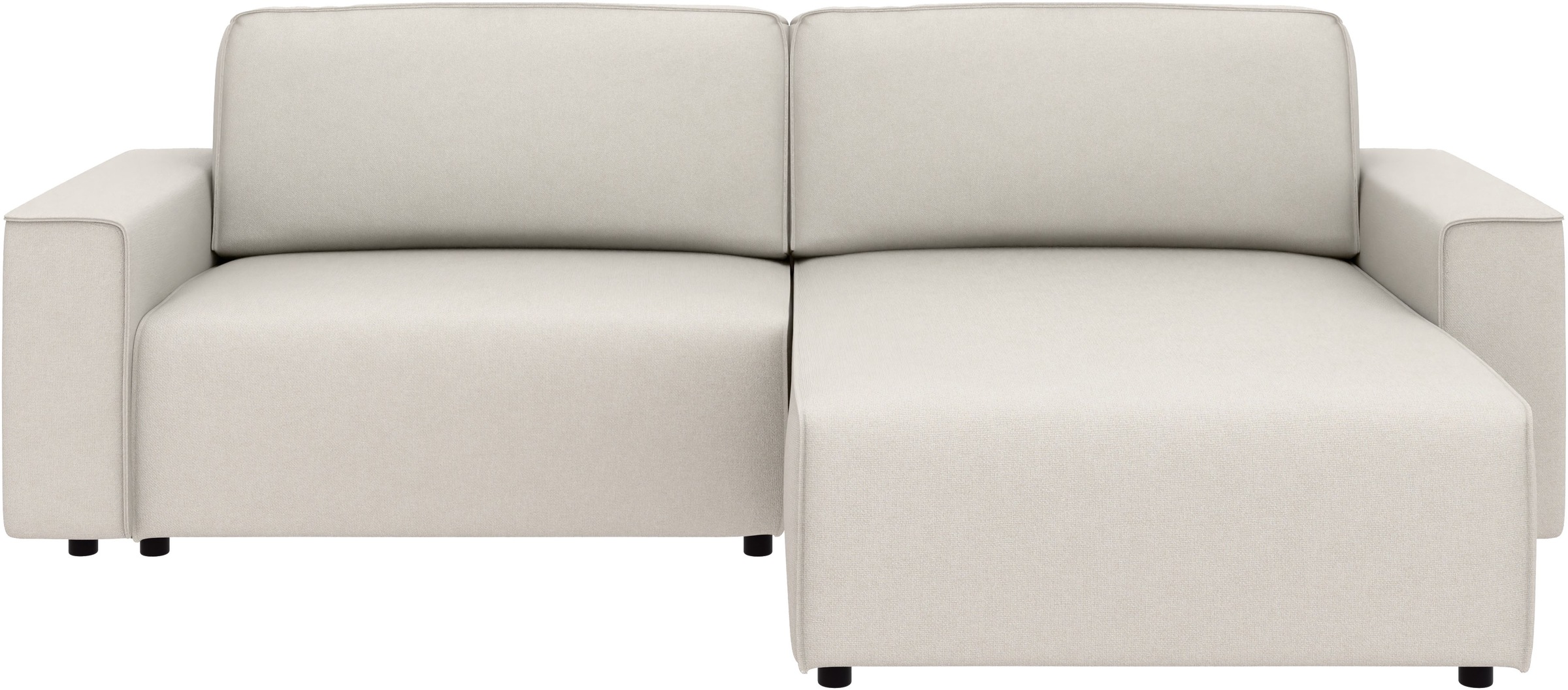 INOSIGN Ecksofa »Chance, Recamiere beidseitig montierbar, Schlaffunktion, B günstig online kaufen
