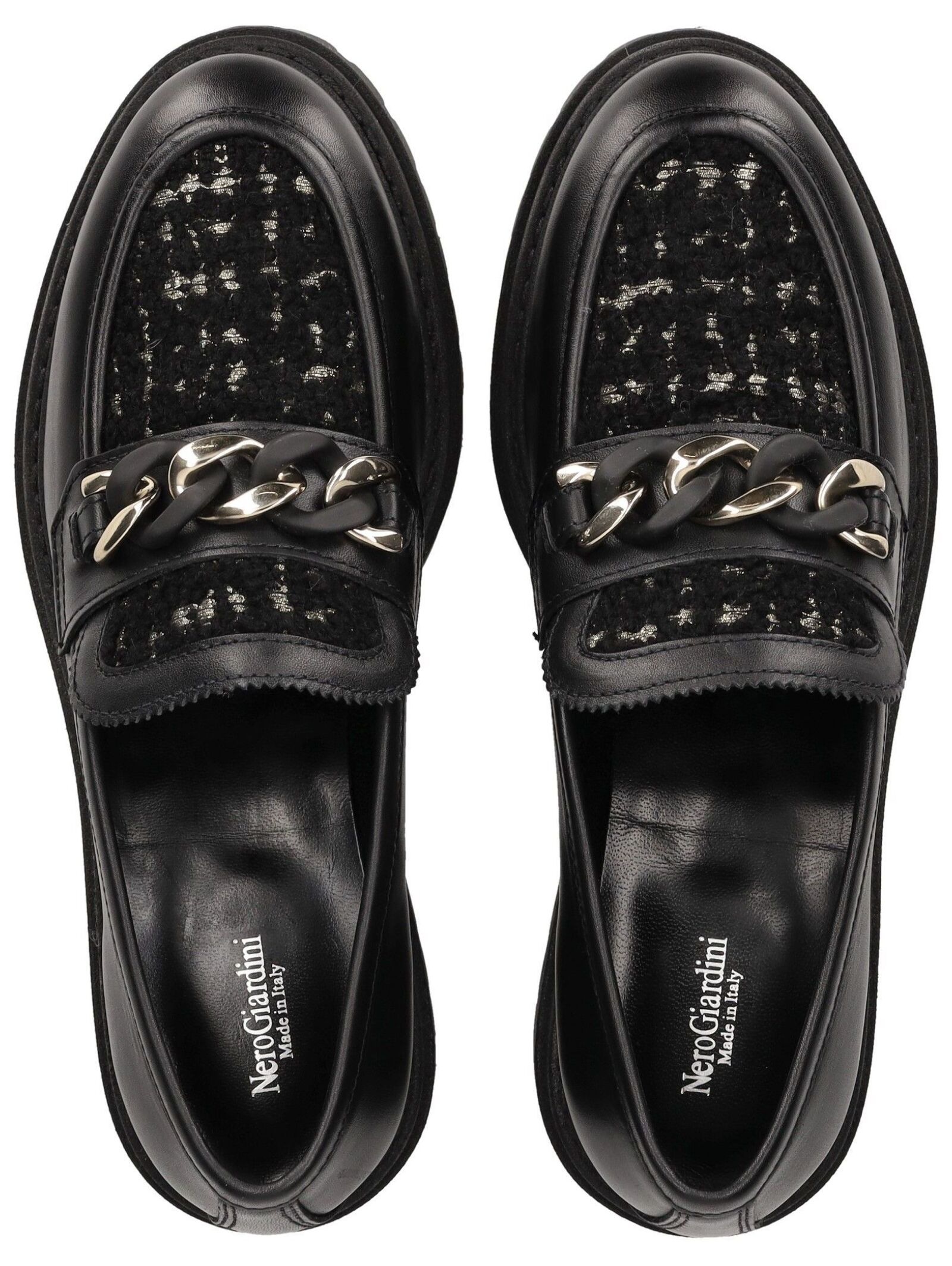 Nero Giardini Slipper »Nero Giardini Slipper Leder/Textil«