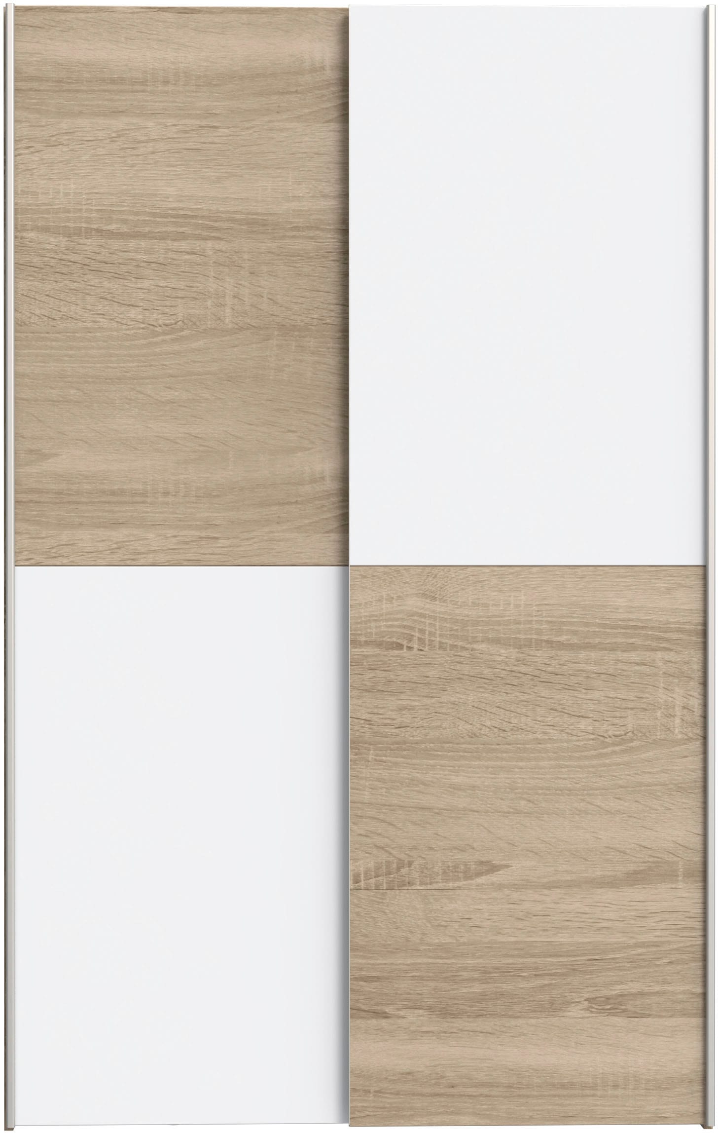 INOSIGN Wäscheschrank »Ozzula, Mehrzweckschrank, Schwebetürenschrank, Garderobenschrank«, (B/H/T ca. 120/190,5/42cm, 2 Türen, 6 Einlegeböden,), FSC® zertifiziert, variable Inneinteilung, 42cm tief, Made in Europe