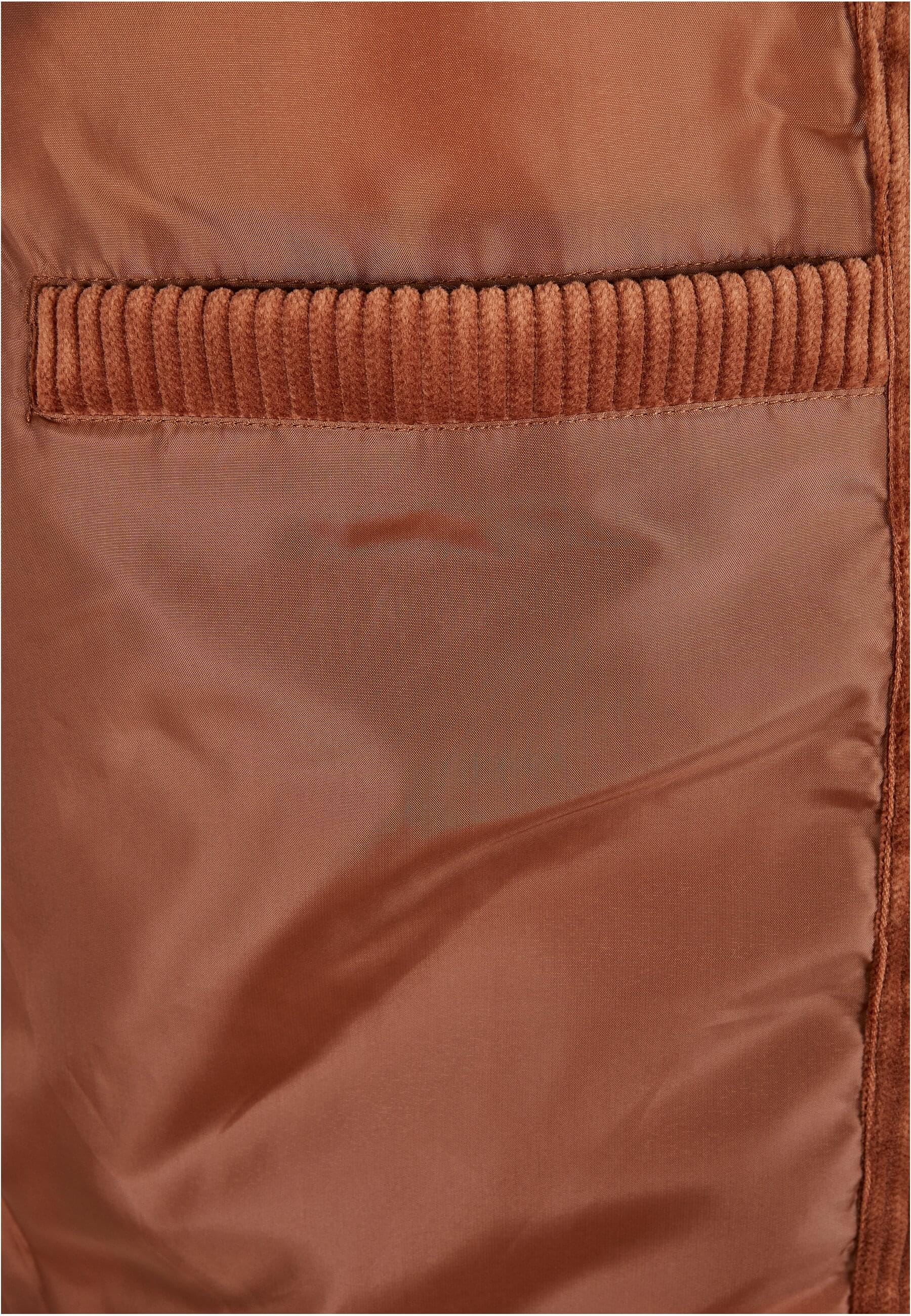 URBAN CLASSICS Winterjacke »Urban Classics Herren Boxy Corduroy Puffer Jacket« 1 Stk. tlg. ohne Kapuze