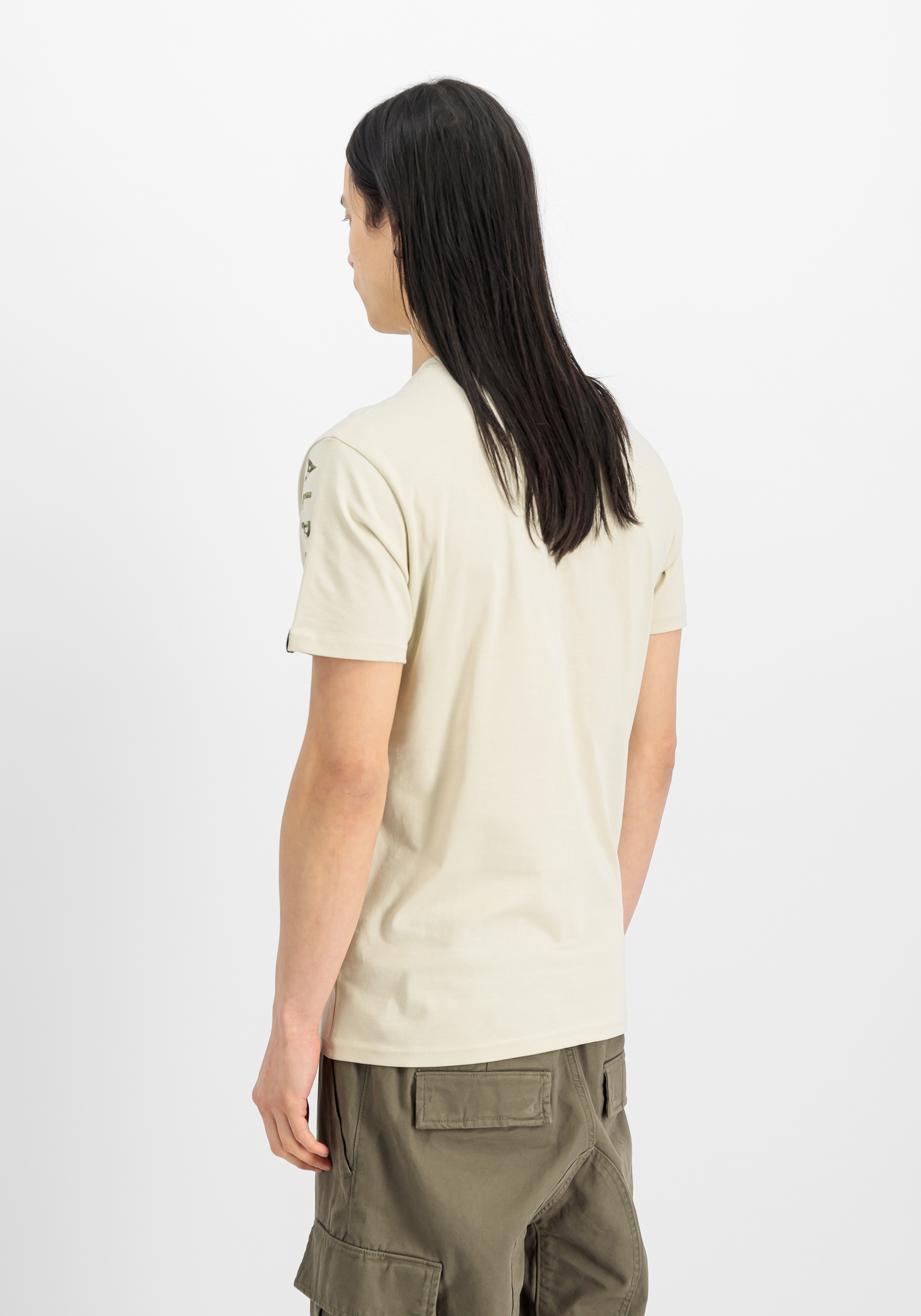 Alpha Industries T-Shirt »Alpha Industries Men - T-Shirts Camo Sleeve T«