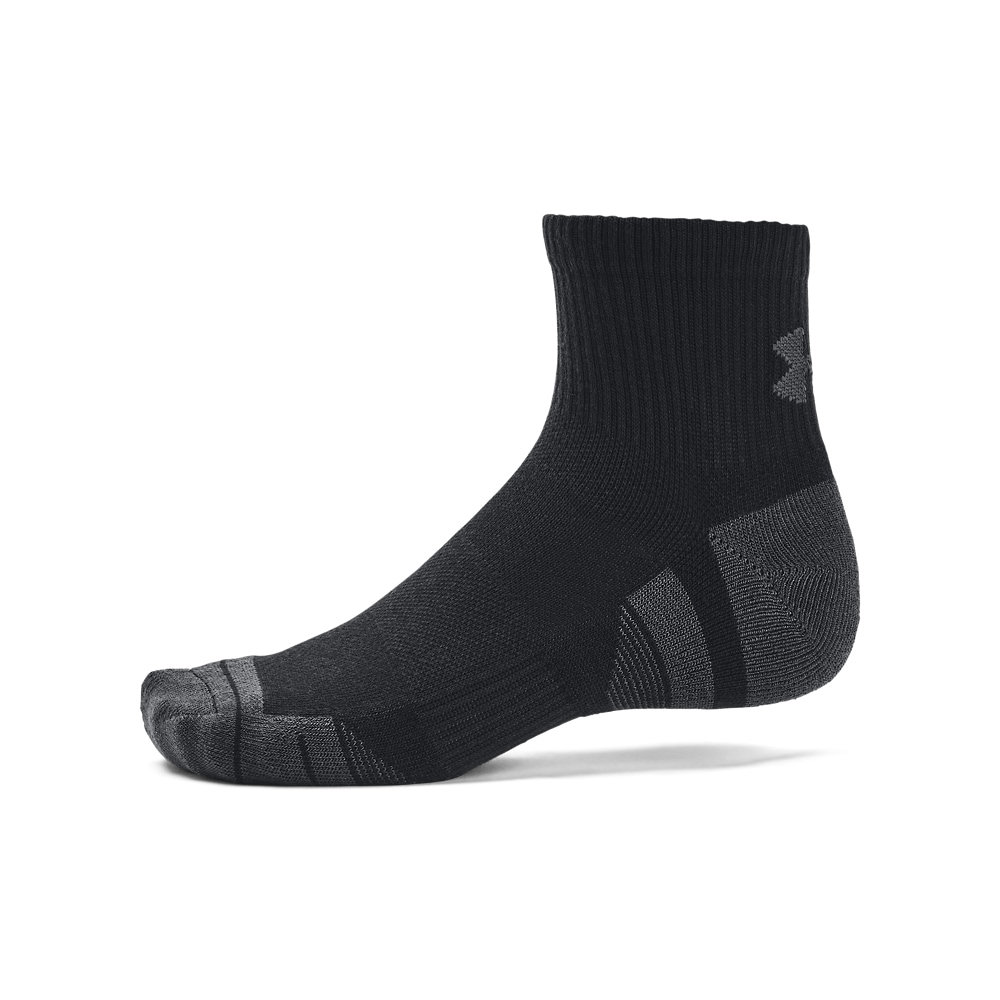 Under Armour® Sportsocken »UA PERFORMANCE TECH 3PK QTR« 3 Stk. tlg. mit mittlerer Dämpfung