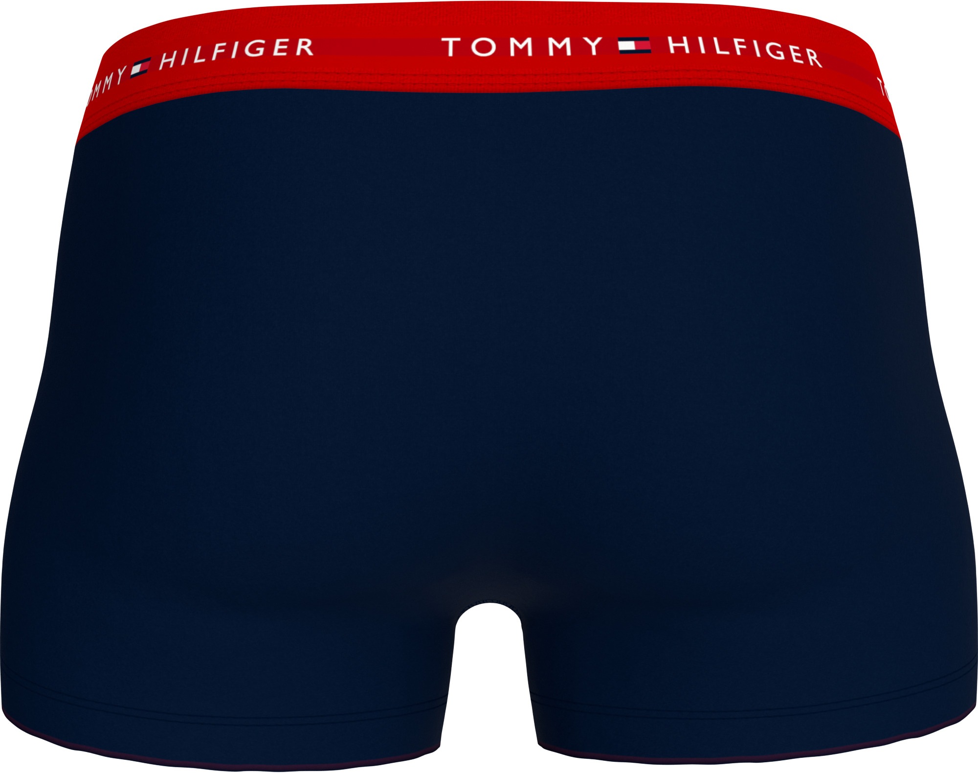 Tommy Hilfiger Underwear Boxer »TRUNK 3 PACK«, (3 St.), mit kontrastfarbenem Logobund