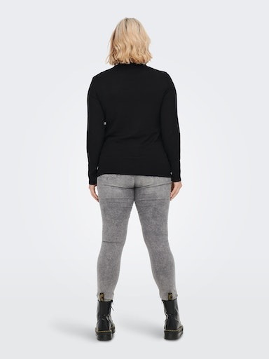 ONLY CARMAKOMA Rollkragenpullover »CARVENICE LIFE LS ROLL PULLOVER KNT«