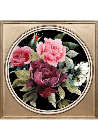 Acrylglasbild »Bunter Blumenstrauß II«