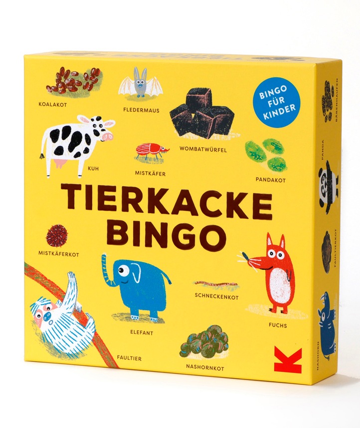Laurence King Spiel »Tierkacke-Bingo«