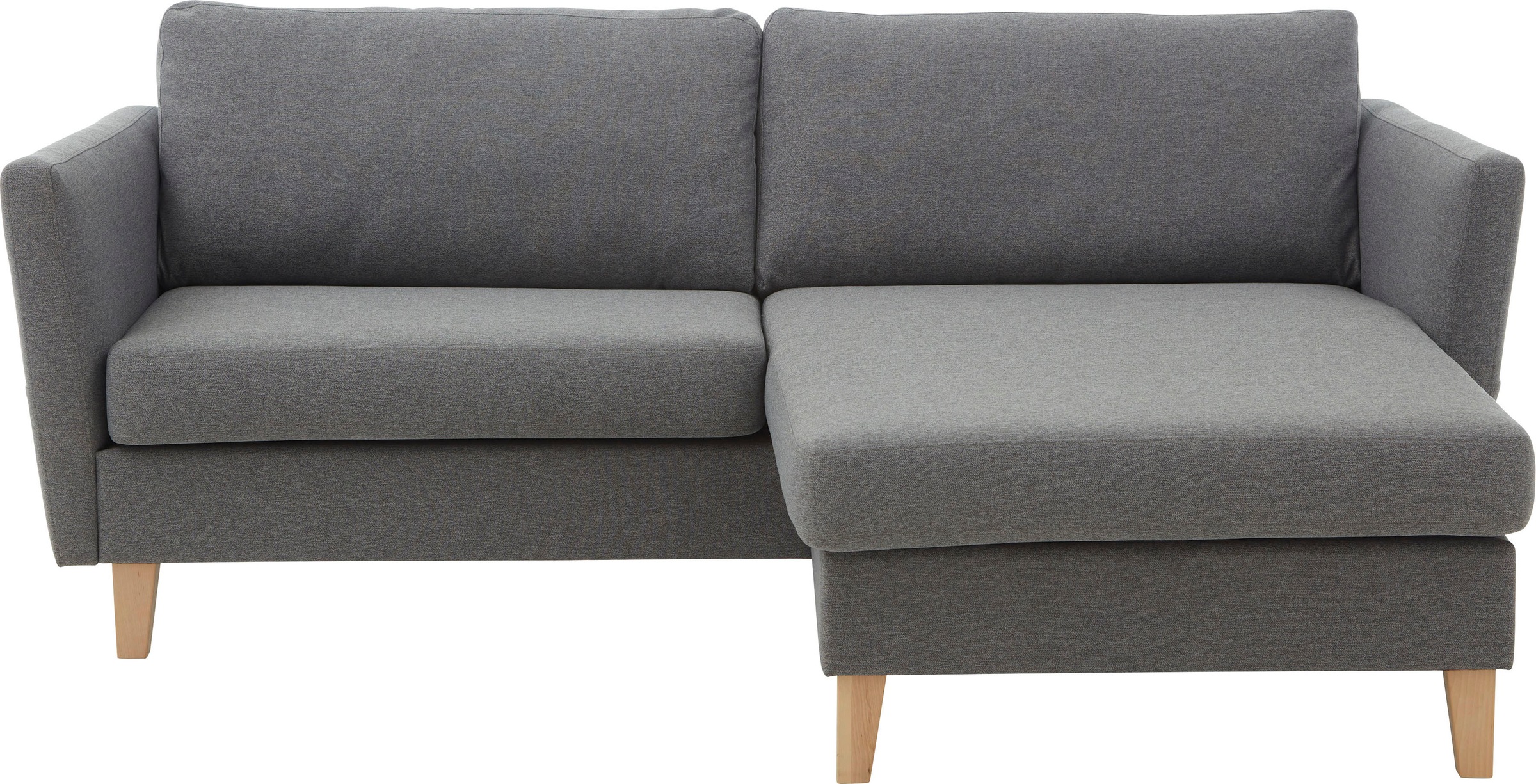 ATLANTIC home collection Ecksofa »Mailo L-Form« mit Seitentaschen, Recamier günstig online kaufen