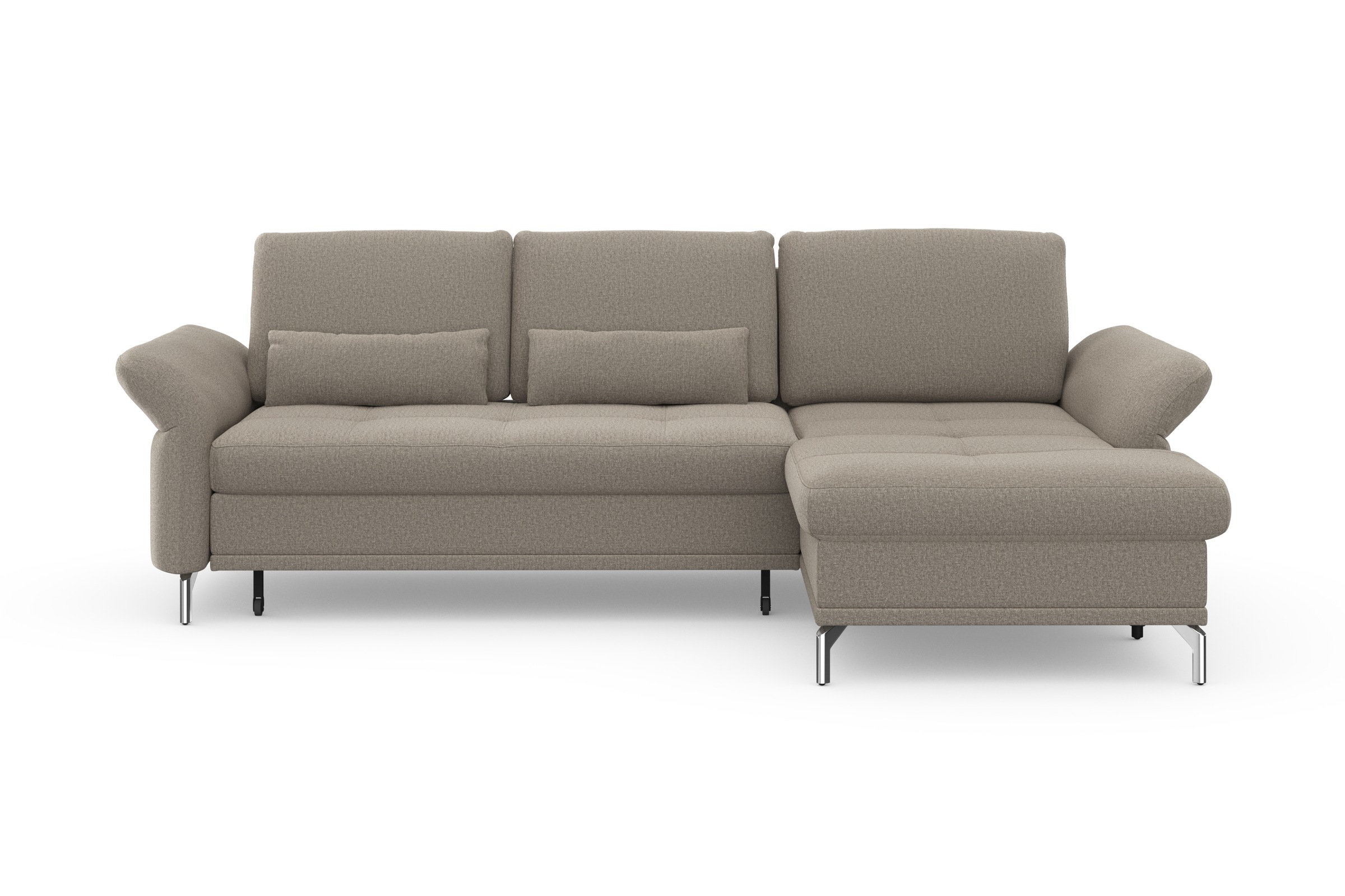 INOSIGN Ecksofa »Palm Beach L-Form«, Federkern, mit Sitztiefenverstellung, günstig online kaufen