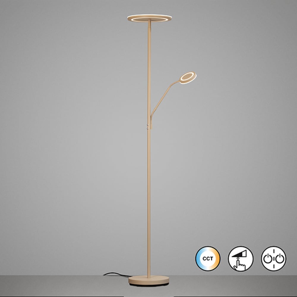 FISCHER & HONSEL Stehlampe »Sorento« LED-Board 1 Stk. Farbtemperatur in 3 Stufen einstellbar