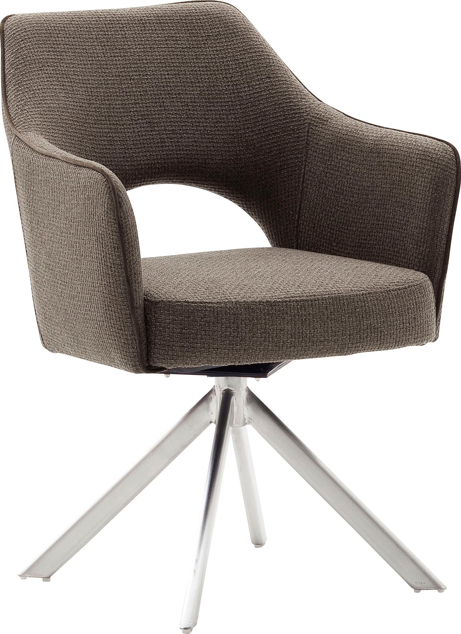 MCA furniture 4-Fußstuhl »Tonala«, (Set), 2 St., Velourstoff grob, (2er-Set günstig online kaufen