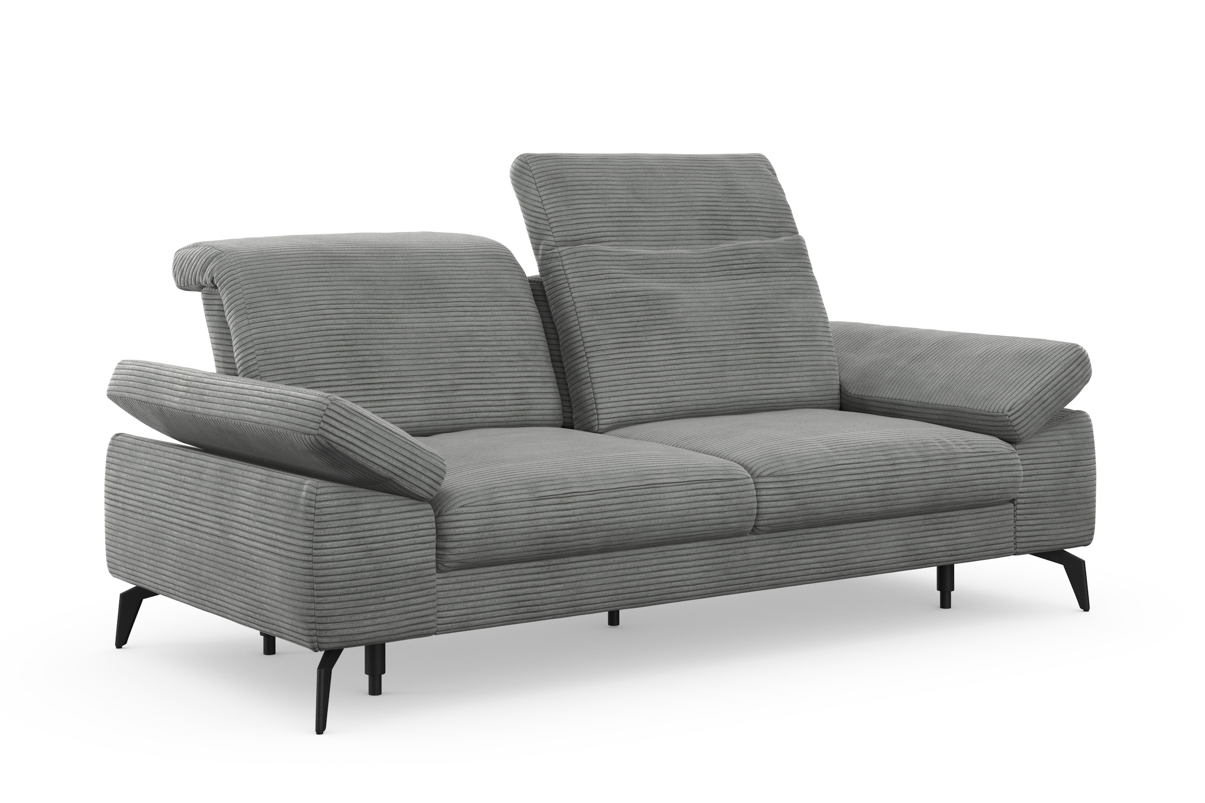 sit&more 2,5-Sitzer »Cabana«, Breite 211 cm, mit oder ohne Sitztiefen-, und Kopfteilfunktion
