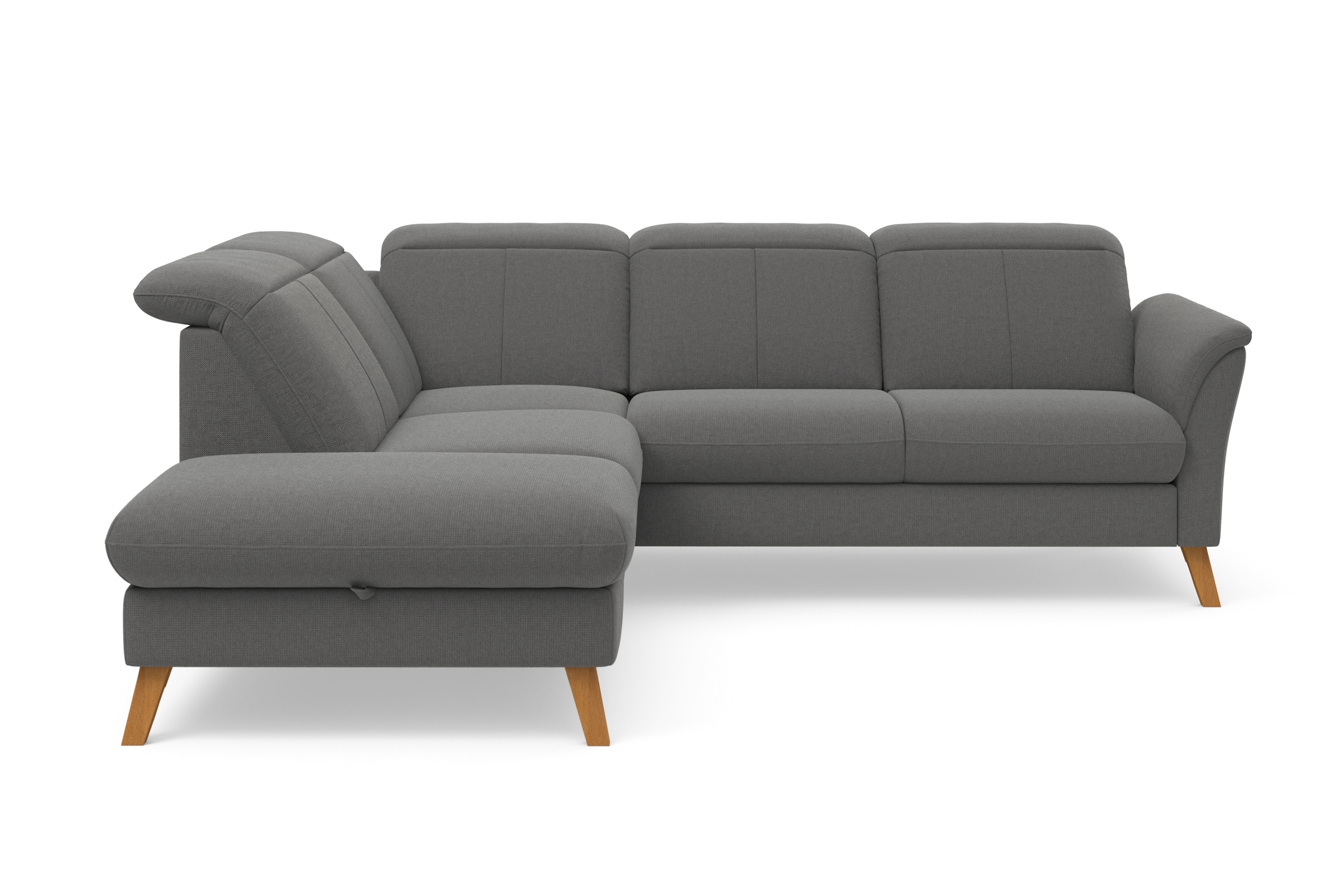 sit&more Ecksofa »Romero L-Form«, wahlweise mit oder ohne TV-Funktion, Bett günstig online kaufen