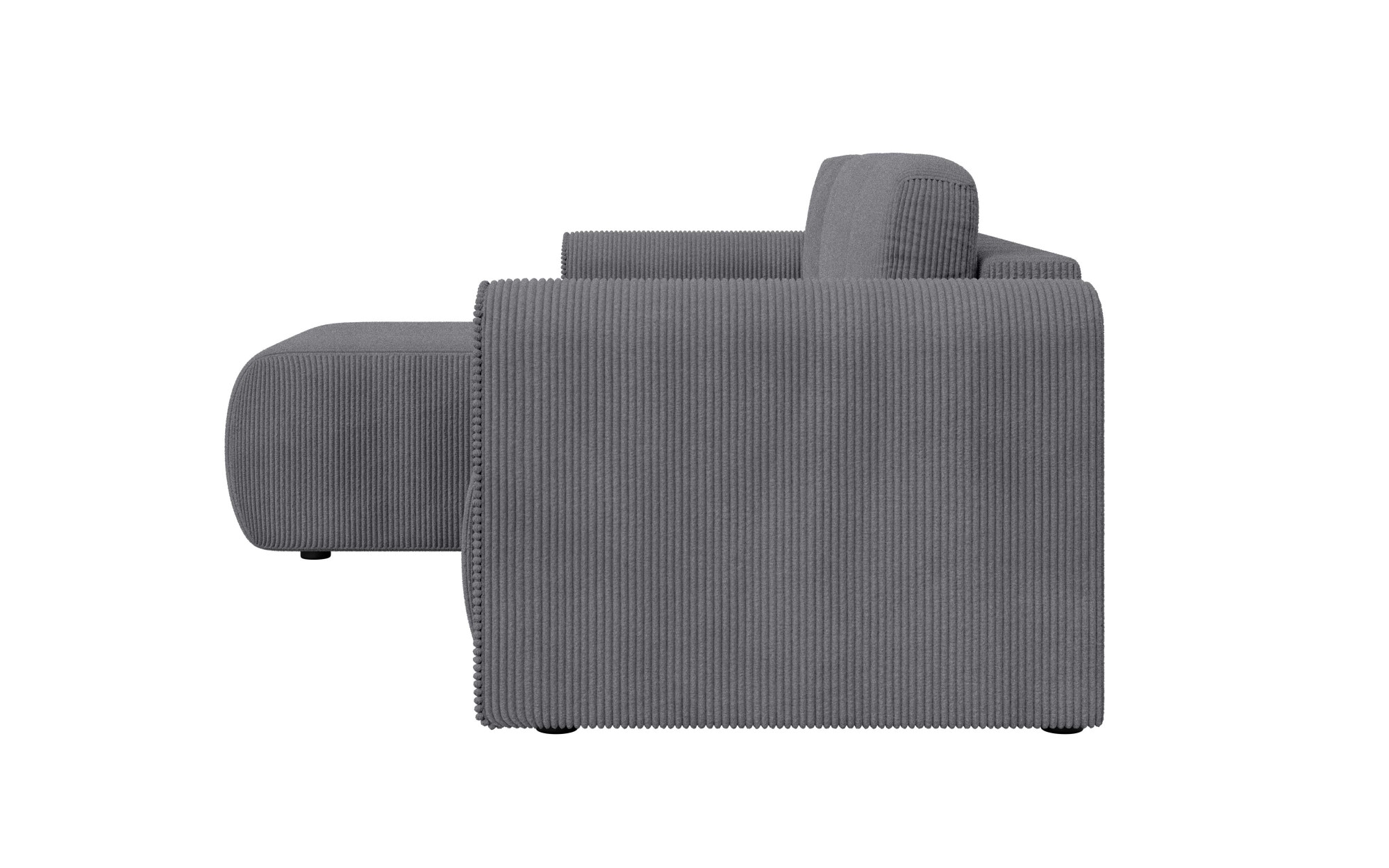 INOSIGN Ecksofa »Zacharia wahlweise Schlafsofa mit Bettkasten, B/T/H 250/166/86 cm«, L-Form mit Wellenunterfederung, Recamiere beidseitig montierbar