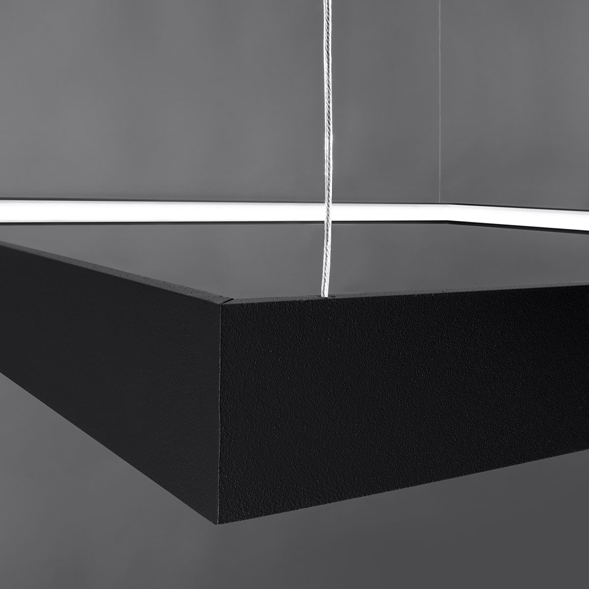 SOLLUX lighting Kronleuchter »NELYA«, 1 flammig, Leuchtmittel LED-Modul | LED fest integriert, Slush -Einstellung
