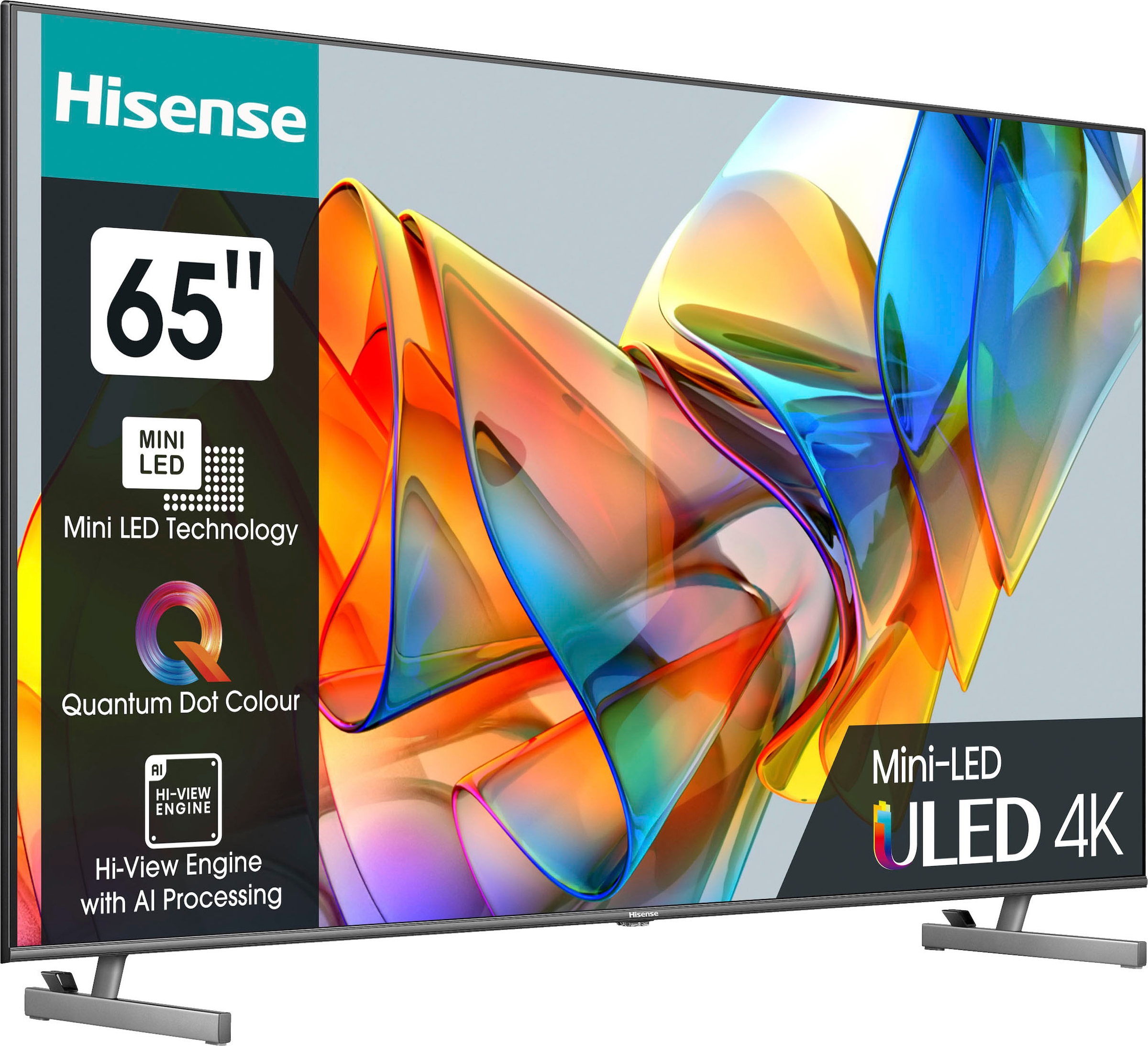 Hisense Mini-LED-Fernseher »65U6KQ«, 164 cm/65 Zoll, 4K Ultra HD, Smart-TV