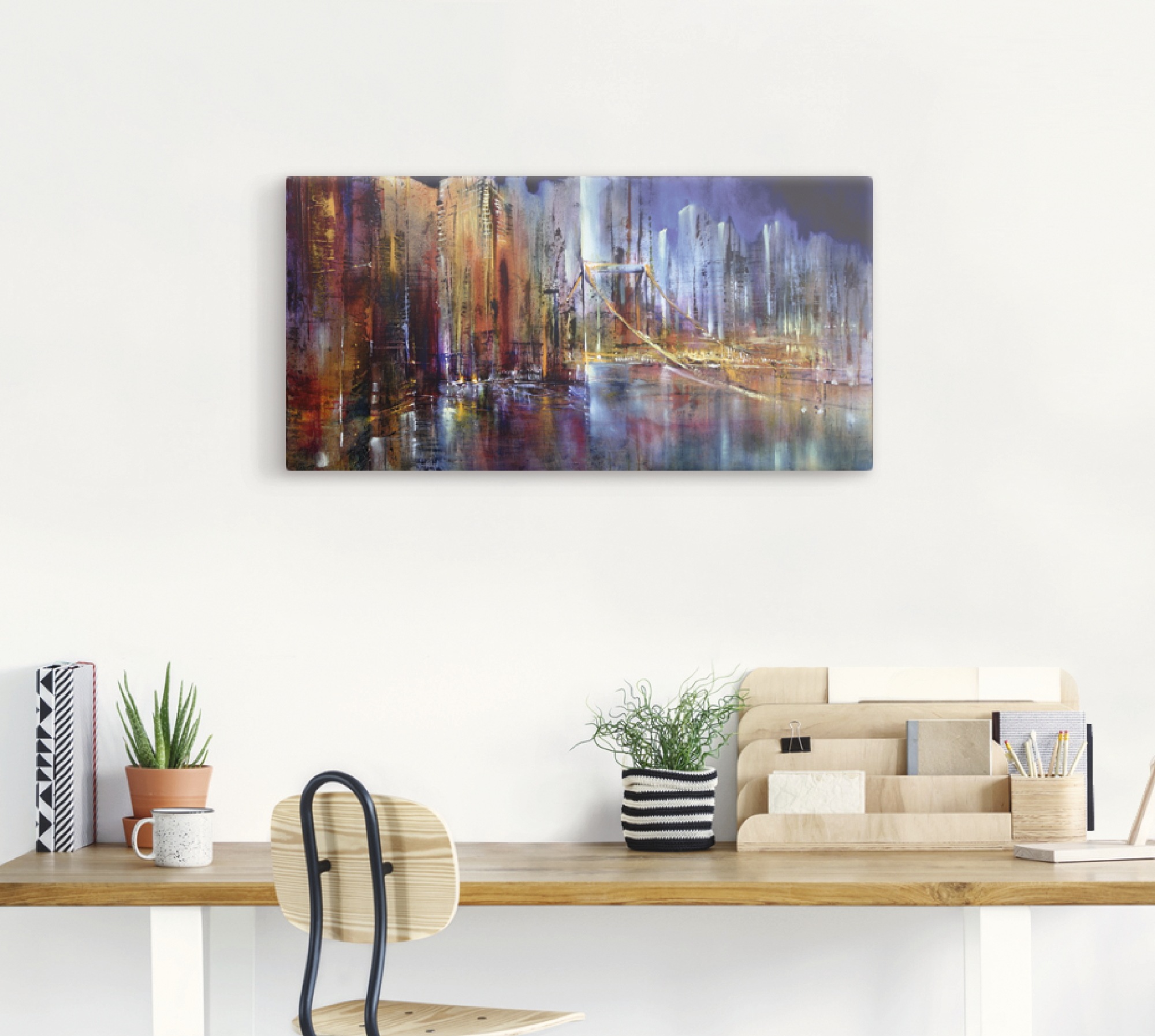 Artland Wandbild »Stadtansicht I« Amerika 1 Stk. tlg. als Alubild, Outdoorb günstig online kaufen