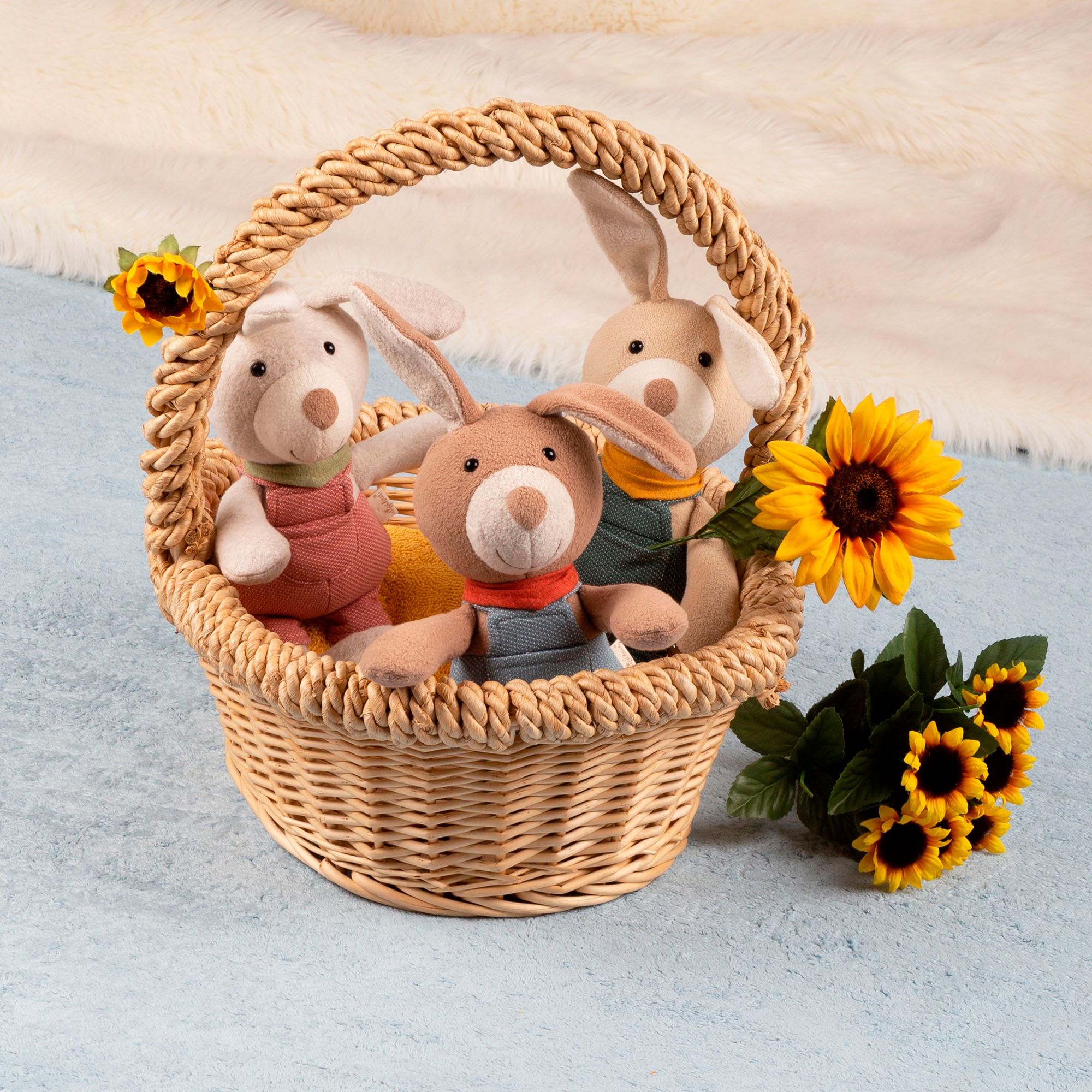 Sigikid Kuscheltier »Sweety, Latzhosen Hase, grün«