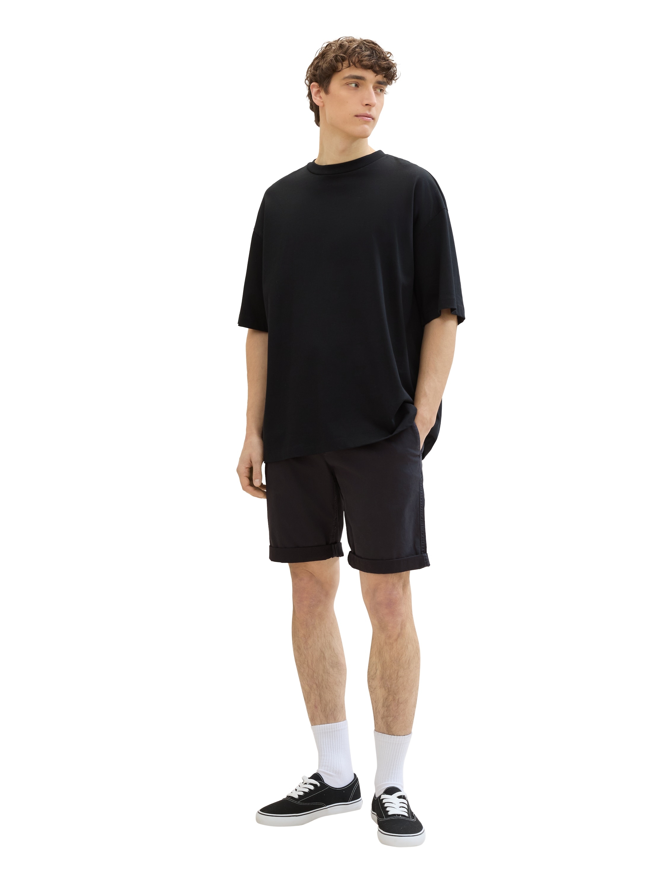TOM TAILOR Denim Chinoshorts, Sommerhose