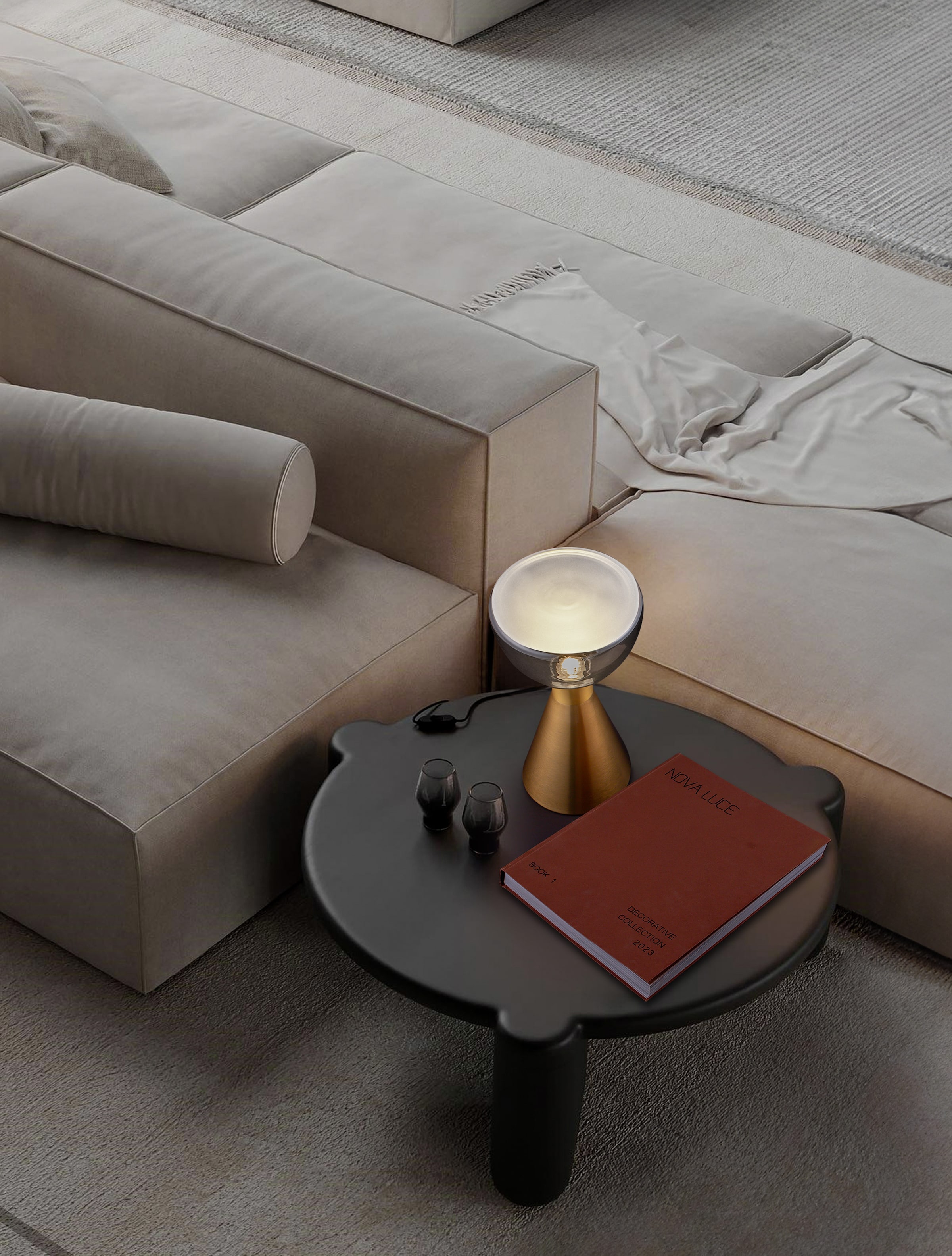 Nova Luce Tischleuchte »VOI«, 1 flammig