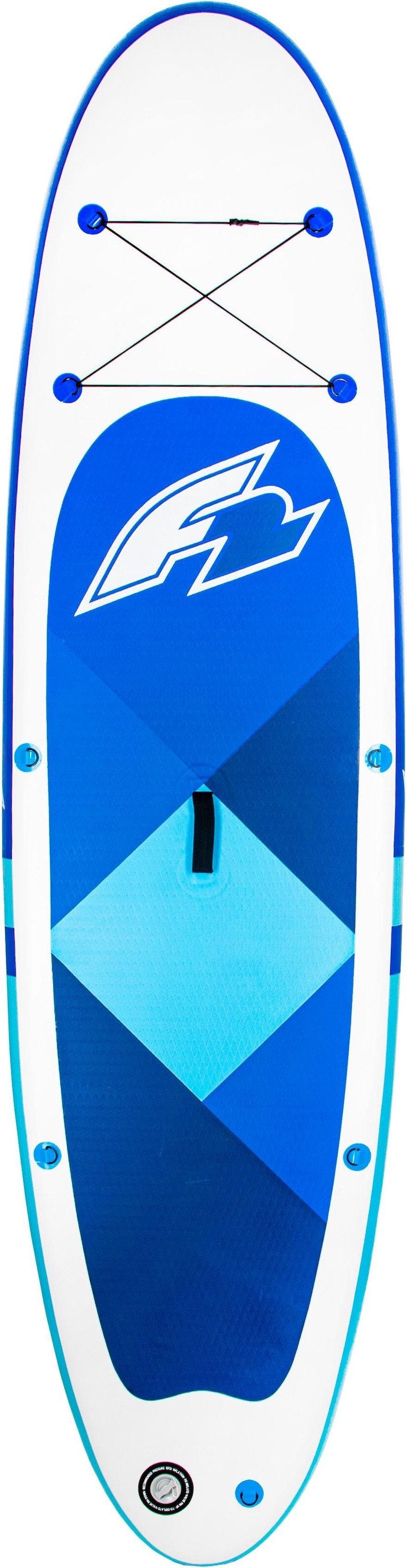F2 Inflatable SUP-Board %Sale mit 4-tlg.) (Set, »F2 jetzt Alupaddel«, im blue Prime