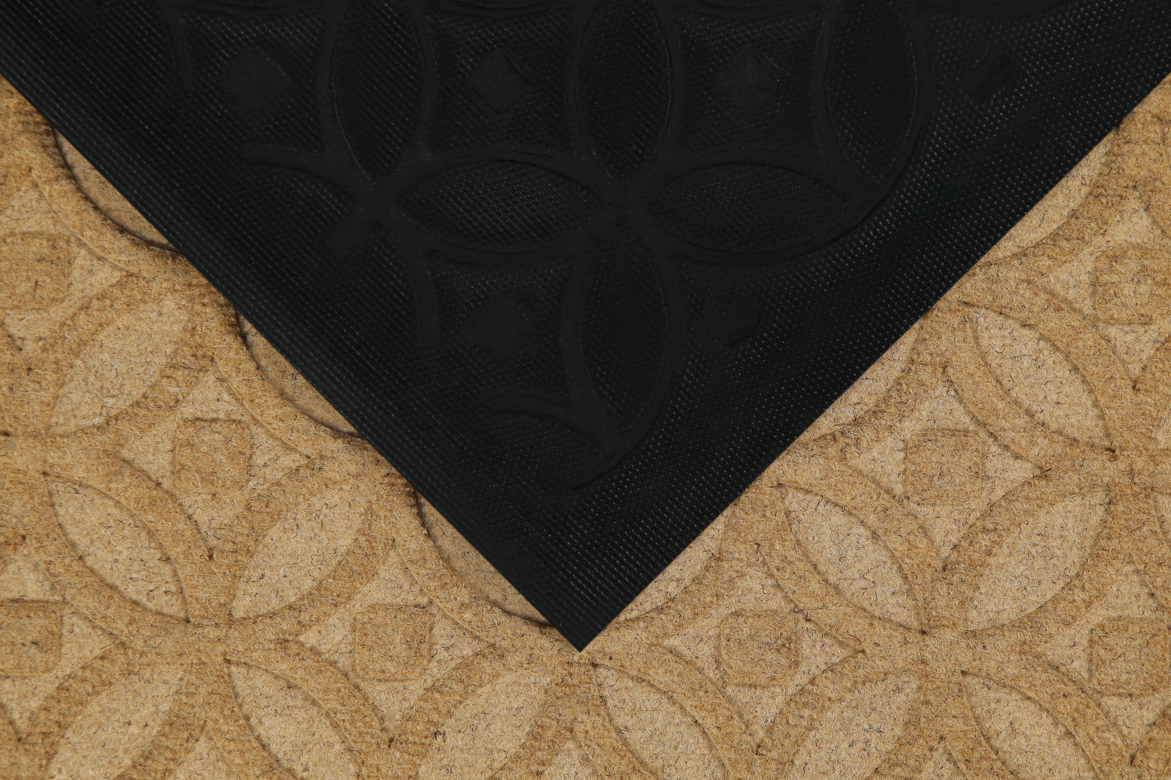 Wecon home Fußmatte »Midnight Mosaic«, rechteckig, 4 mm Höhe, pflegeleicht, rutschfest, Ornamente, Innen & Außen, Schmutzfangmatte