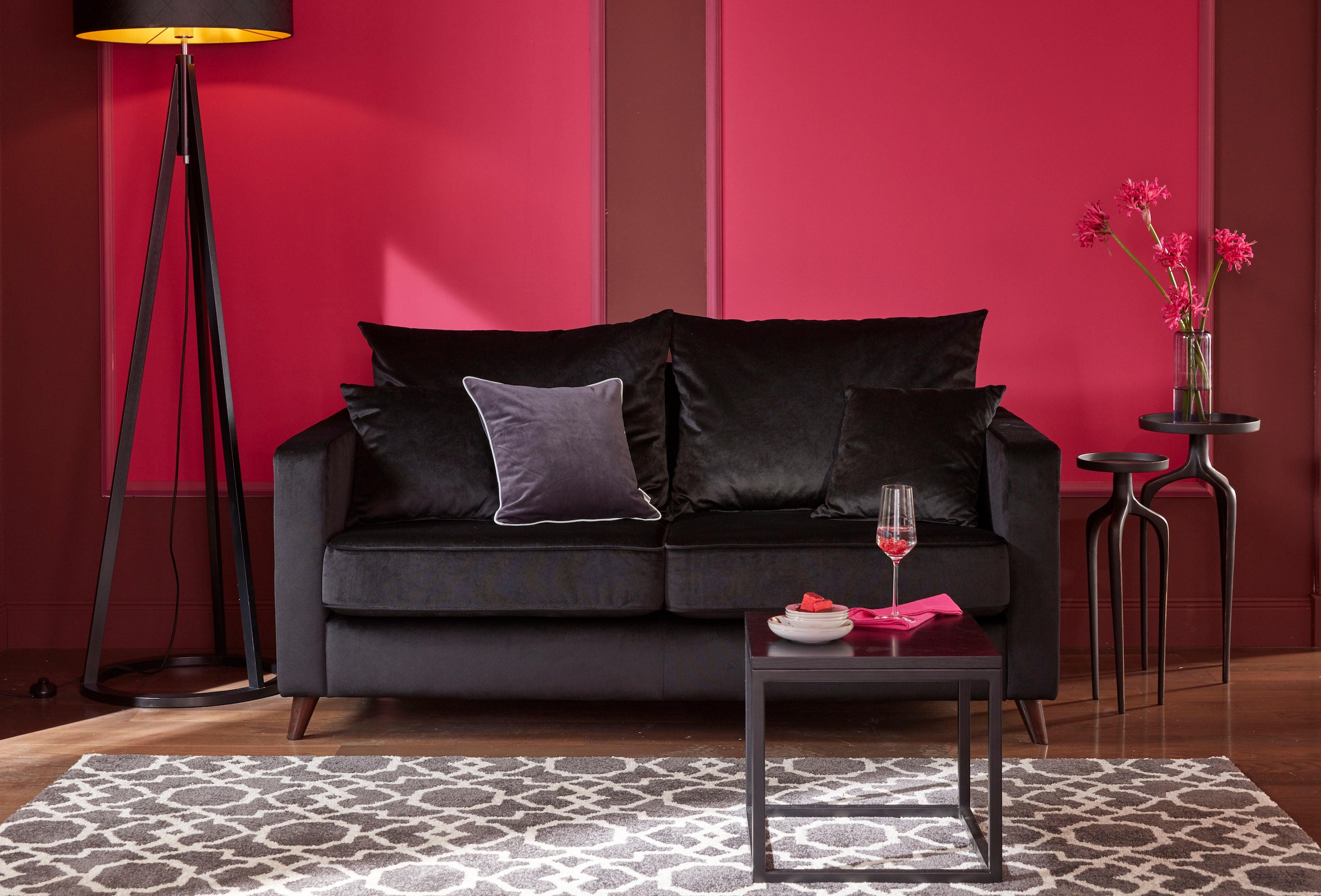 Home affaire 2-Sitzer »Renesse« lose Kissen, Keder an Sitzkissen günstig online kaufen