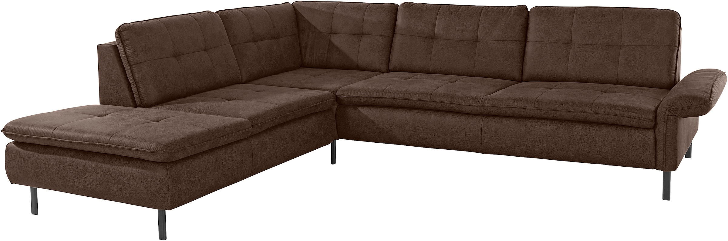 INOSIGN Ecksofa »Birkholm L-Form«, Armlehnverstellung, auch in Easy Clean Bezug - mit Wasser zu reinigen