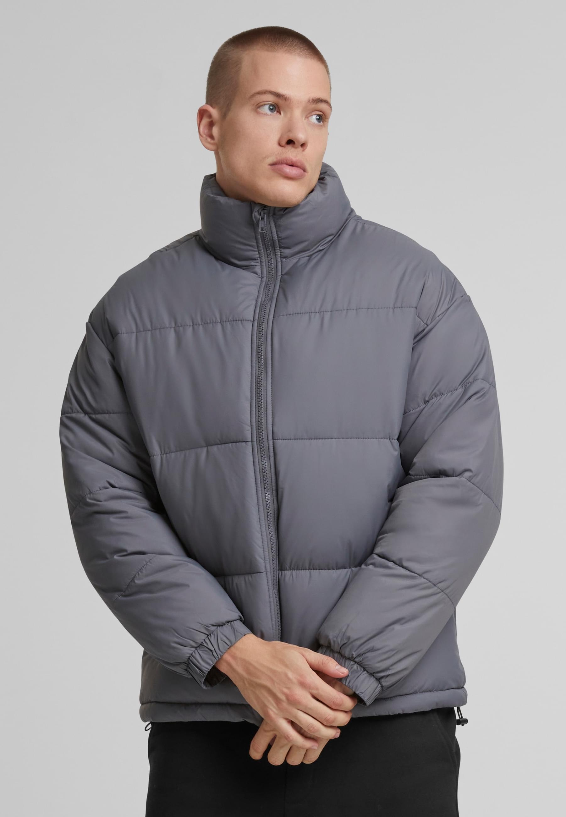 URBAN CLASSICS Winterjacke »Urban Classics Basic Puffer Winter Jacket« 1 Stk. tlg. mit Kapuze