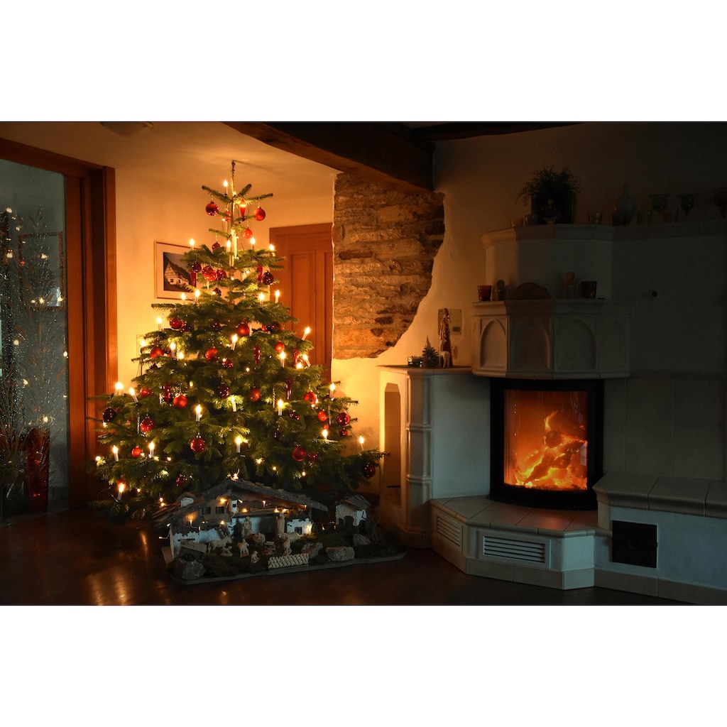 Weihnachtsbaumland Echter Weihnachtsbaum »Echte Premium-Nordmanntanne, Weihnachtsdeko aussen«, Nordmanntanne
