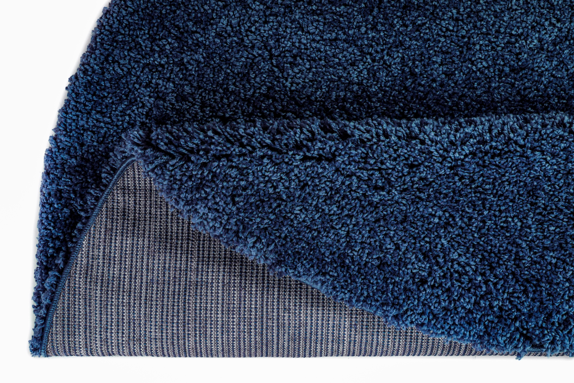 my home Teppich »Shaggy 30«, rund, 30 mm Höhe, Teppich in Uni-Farben, besonders weich und kuschelig