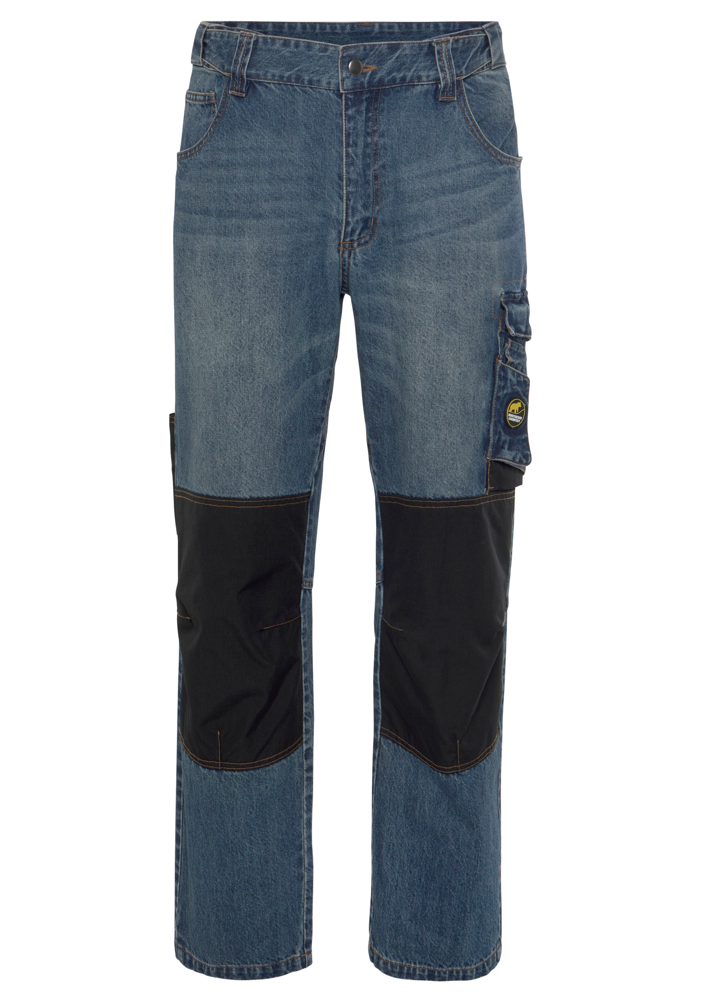 Northern Country Arbeitshose »Multipocket Jeans«, (aus 100% Baumwolle,  robuster Jeansstoff, comfort fit), mit dehnbarem Bund, 9 praktischen  Taschen, Knieverstärkung aus Cordura online bestellen
