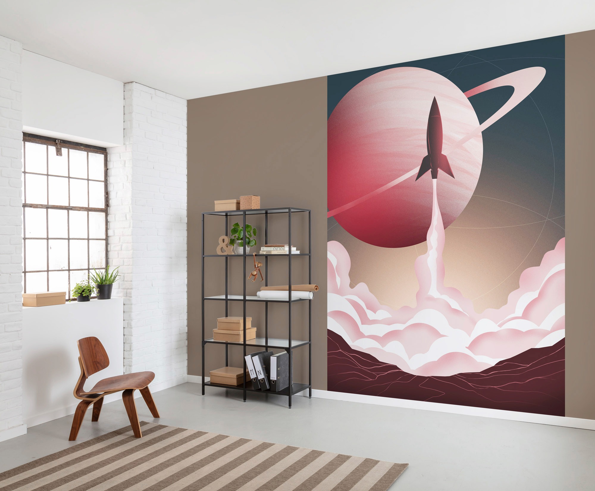 Komar Vliestapete »Digitaldruck Vlies - Explore the Universe - Größe 200 x 280 cm«, bedruckt, Kinderzimmer
