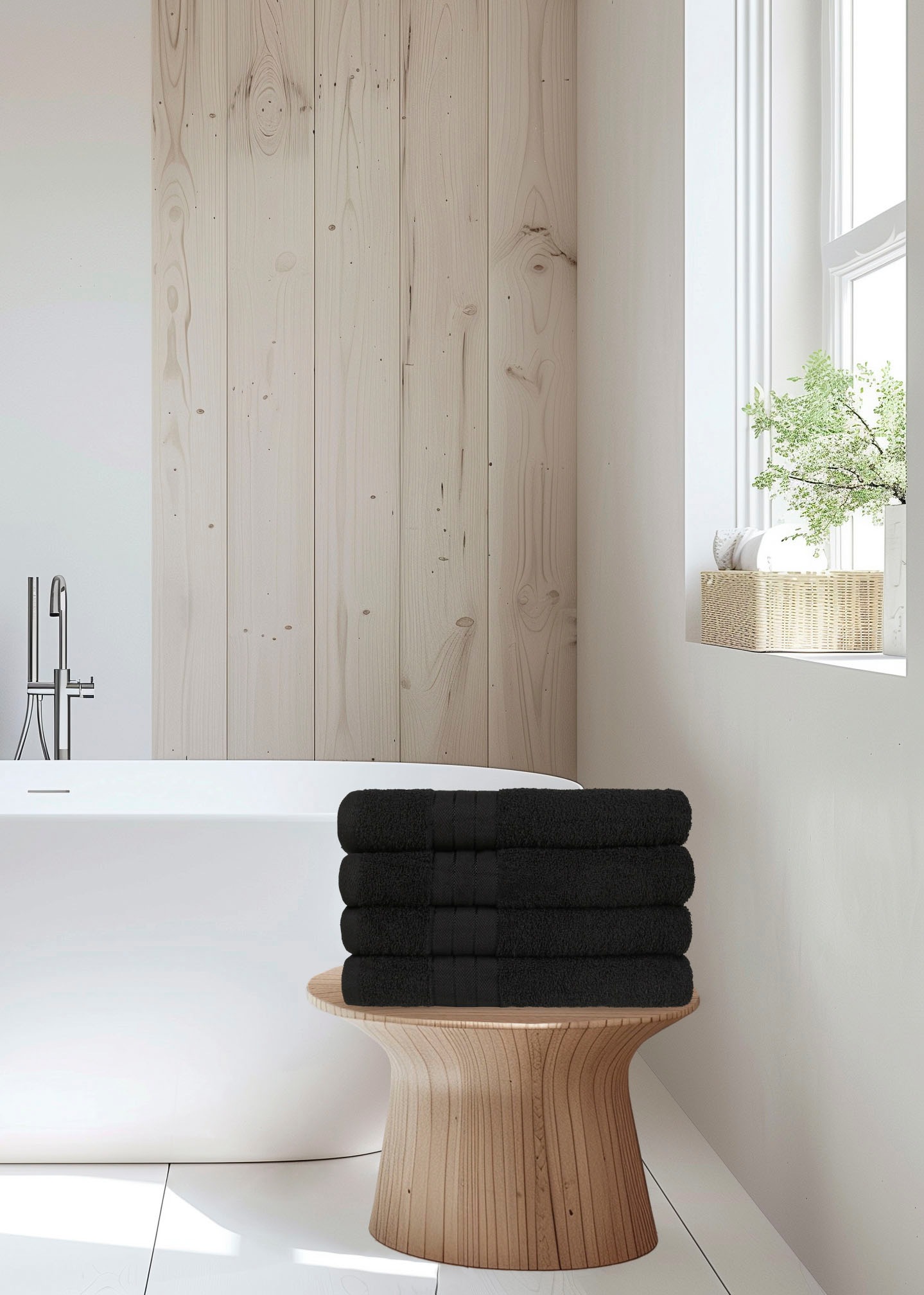 good morning Handtücher »Uni Good Morning«, (4 St., 4er Set Handtücher 50 x günstig online kaufen