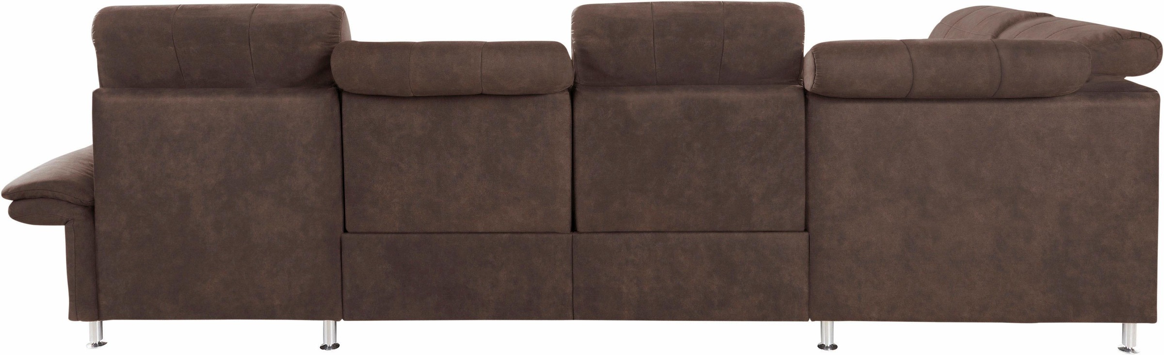 Places of Style Wohnlandschaft »Manhattan U-Form«, 2 Sitze mit elektrischer Relaxfunktion, verstellbare Armlehnen