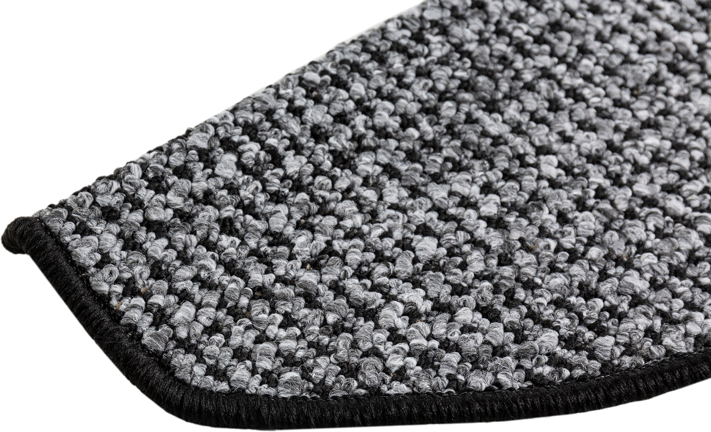 Andiamo Stufenmatte »Newport, Made in Poland«, halbrund, 8,5 mm Höhe, meliert, selbstklebend, erhältlich als Set mit 2 Stück oder 15 Stück