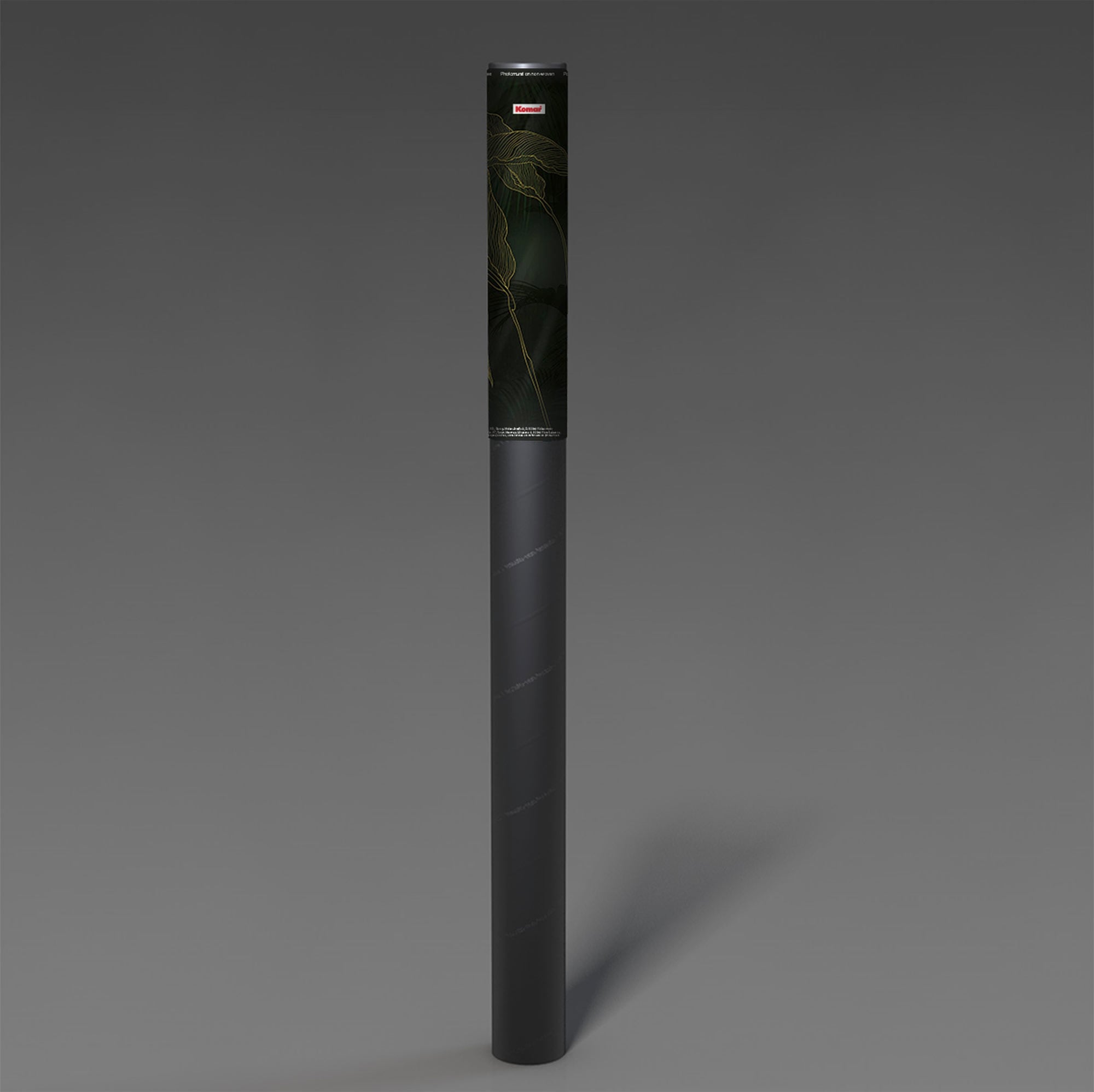 Komar Fototapete »Digitaldruck Vlies - Darkest Green - Größe 400 x 250 cm«, bedruckt-floral-geblümt-gemustert-tropisch, Wohnzimmer, Schlafzimmer