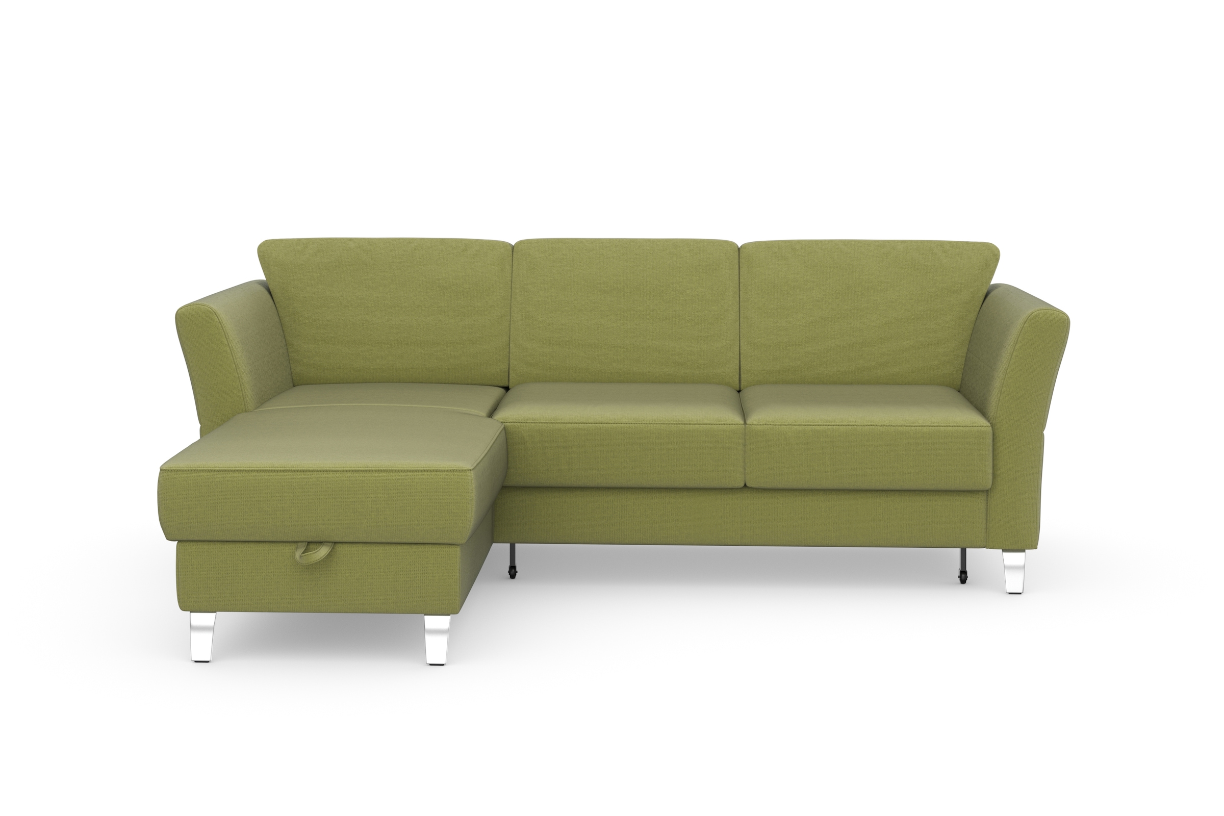 sit&more Ecksofa »Visby L-Form«, wahlweise mit Bettfunktion und Bettkasten, günstig online kaufen