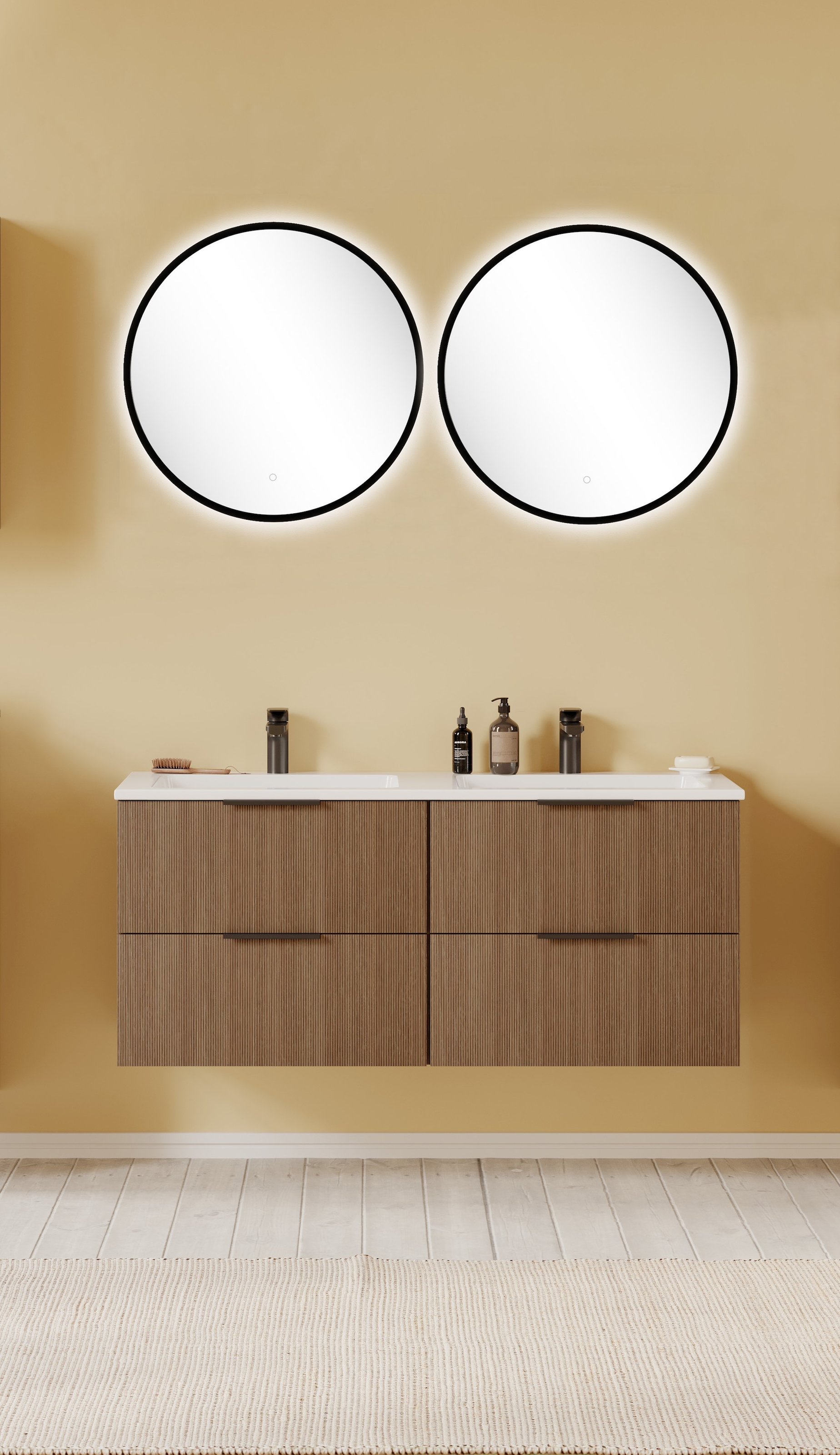welltime Badmöbel-Set »Welltime, York Waschtisch-Set 120 cm, weißes oder sc günstig online kaufen